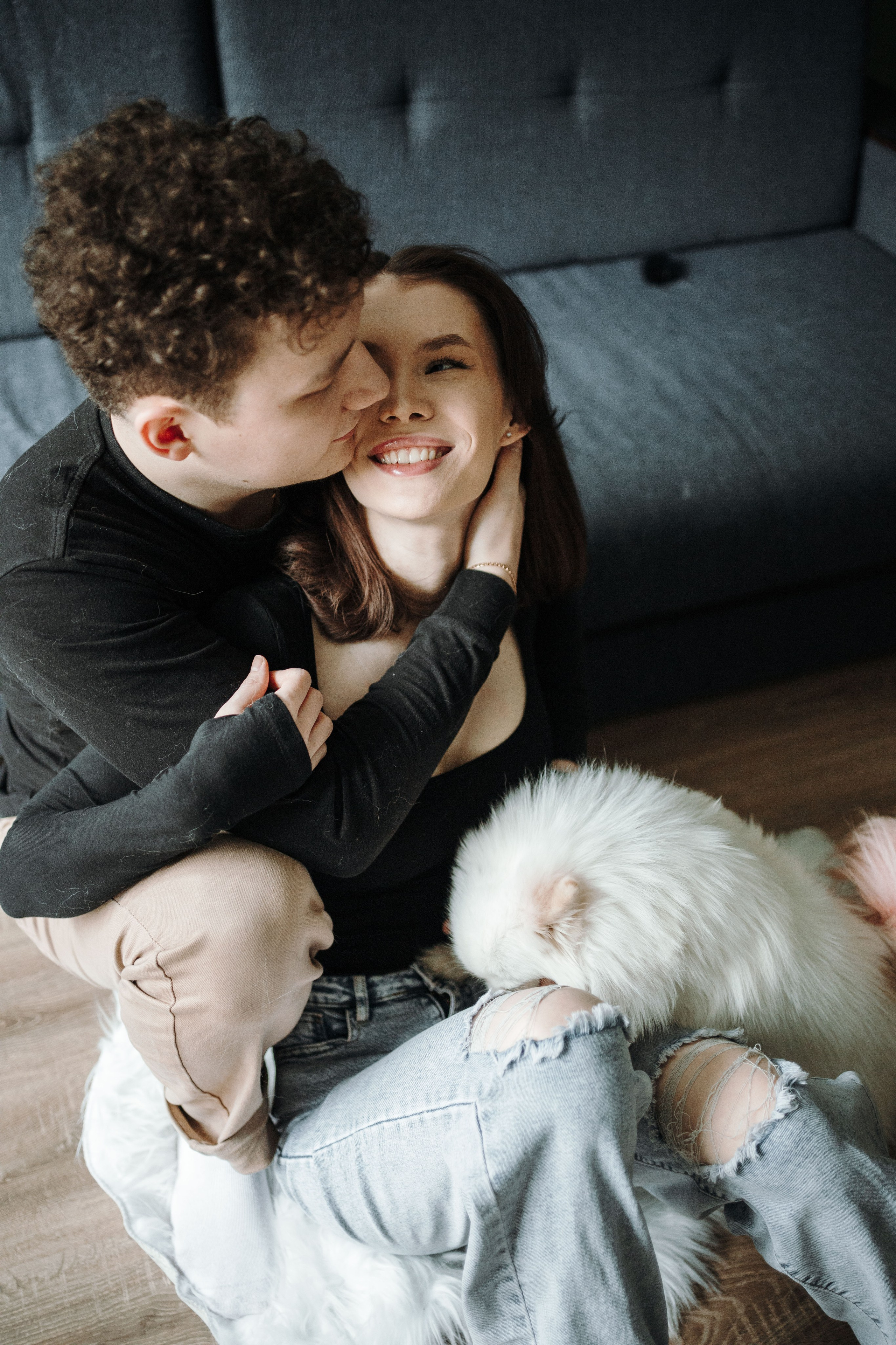 Шпиц Мася и ее семья