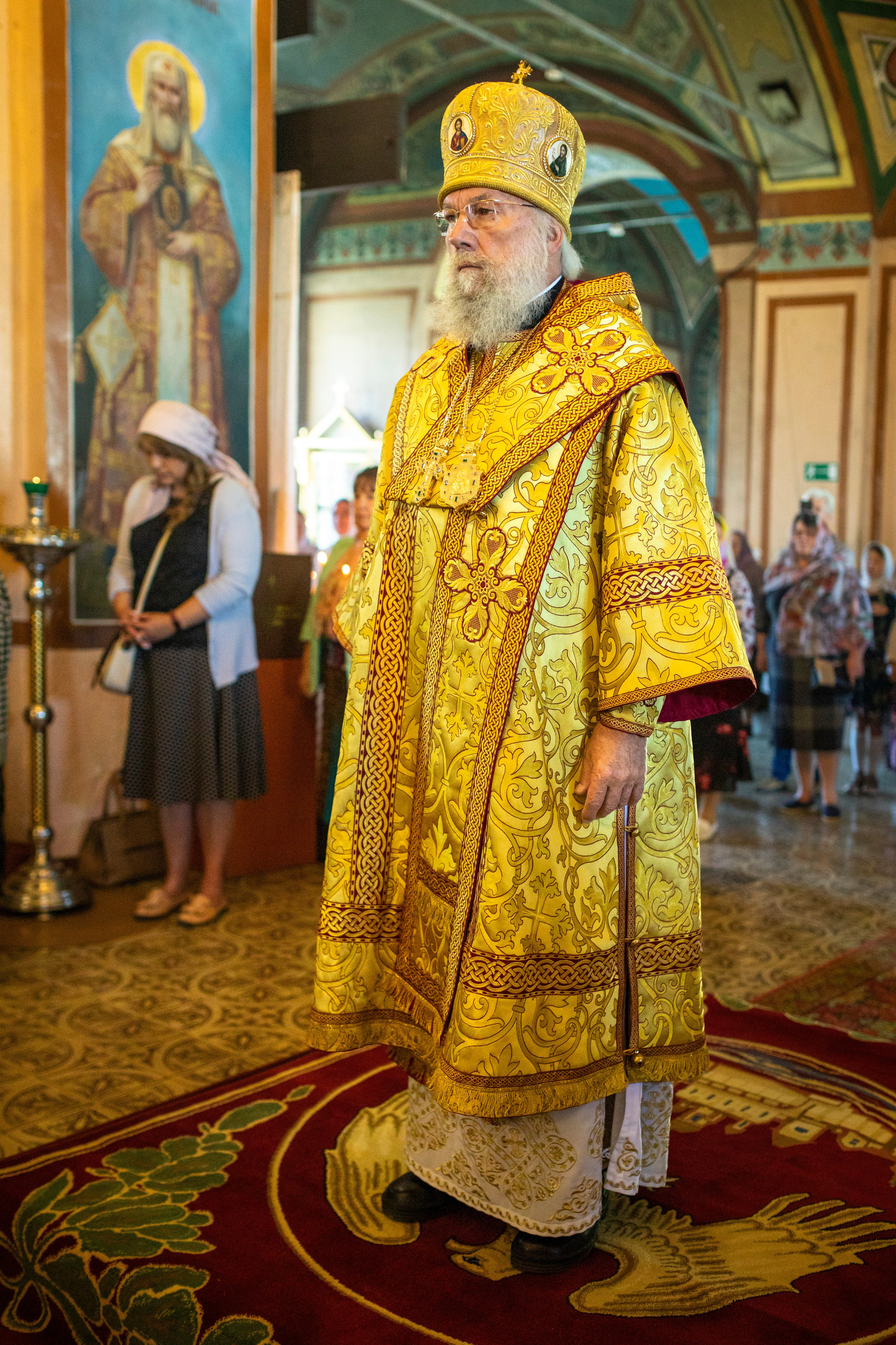 Служба епископа Александровского и Юрьев-Польского Иннокентия. Арт- фотограф Москва