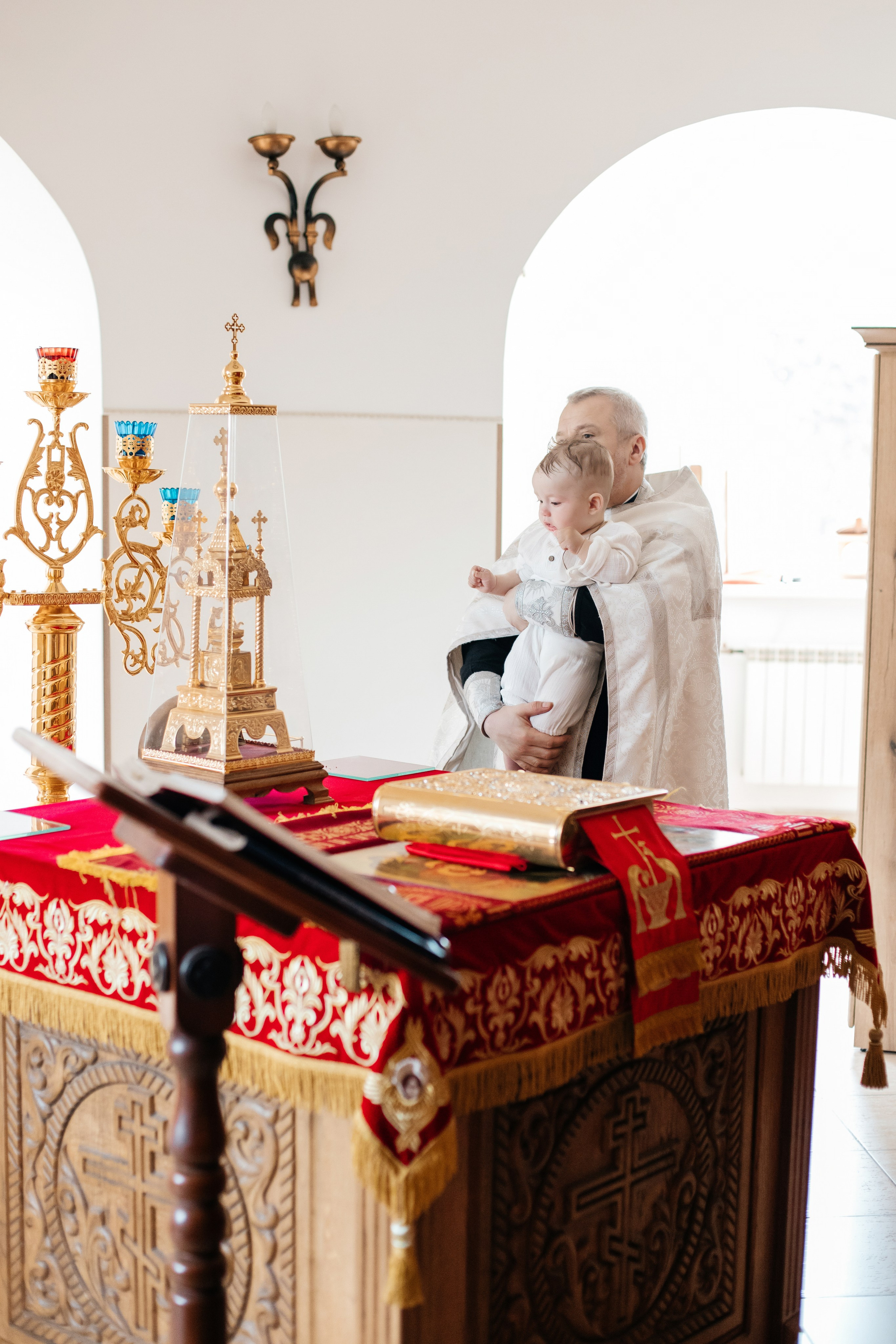 Крещение Андрея. Церковь Преображения Господня. Фотограф ВИКА МЕДУЗА