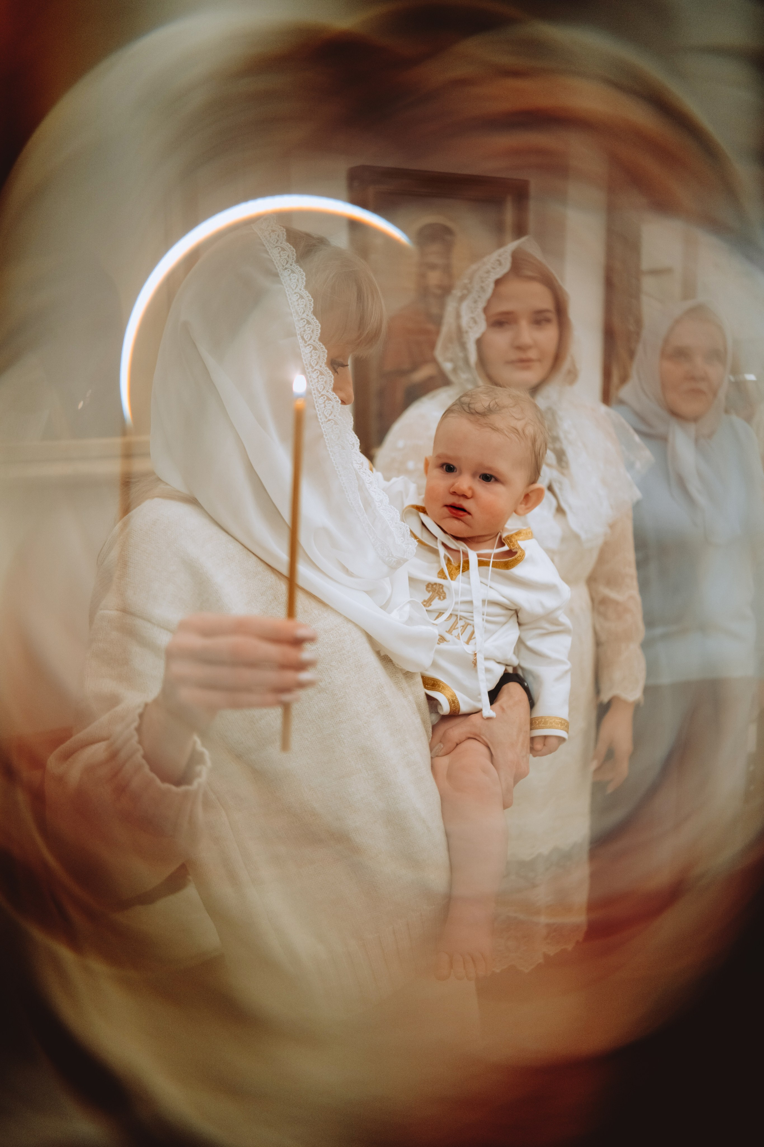 Фотосессия крещения в парке Елочки Домодедово. Семейный фотограф в Москве и в Домодедово Екатерина Патракова