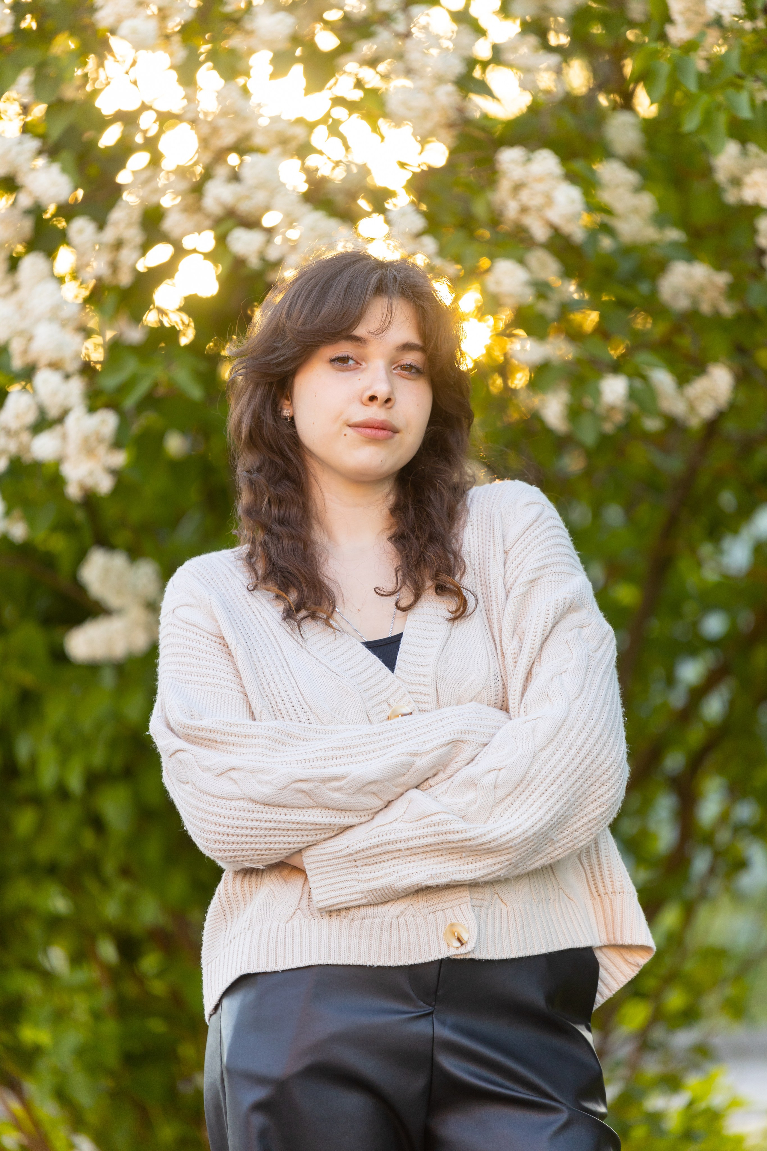 Мария весной в цветущих локациях. Фотограф в Туле Крупский АнДРей. Фотостудия «КАДР71» в Туле