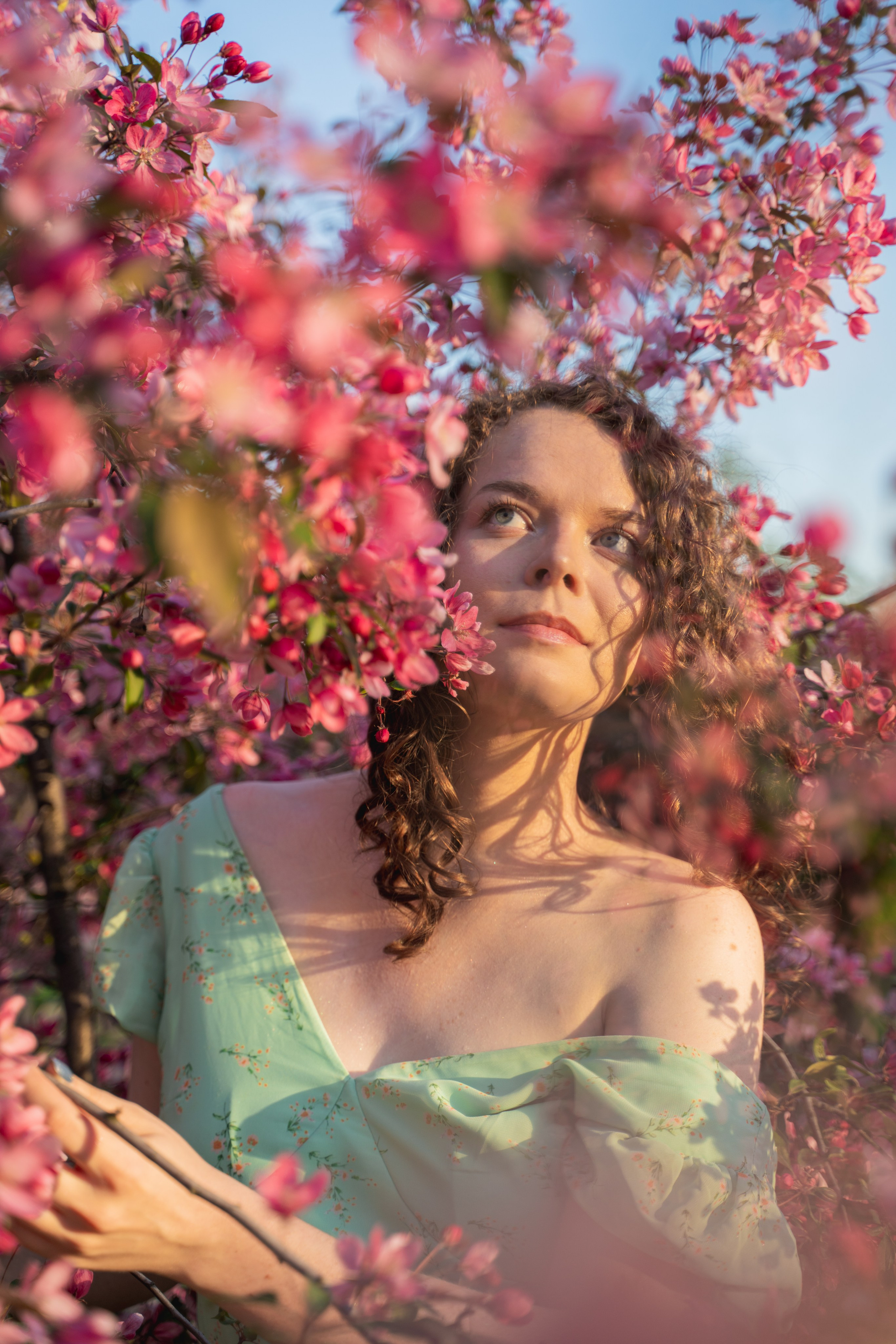 Настя весной. Елена Осадчая — фотографирую музыку на сцене и в жизни