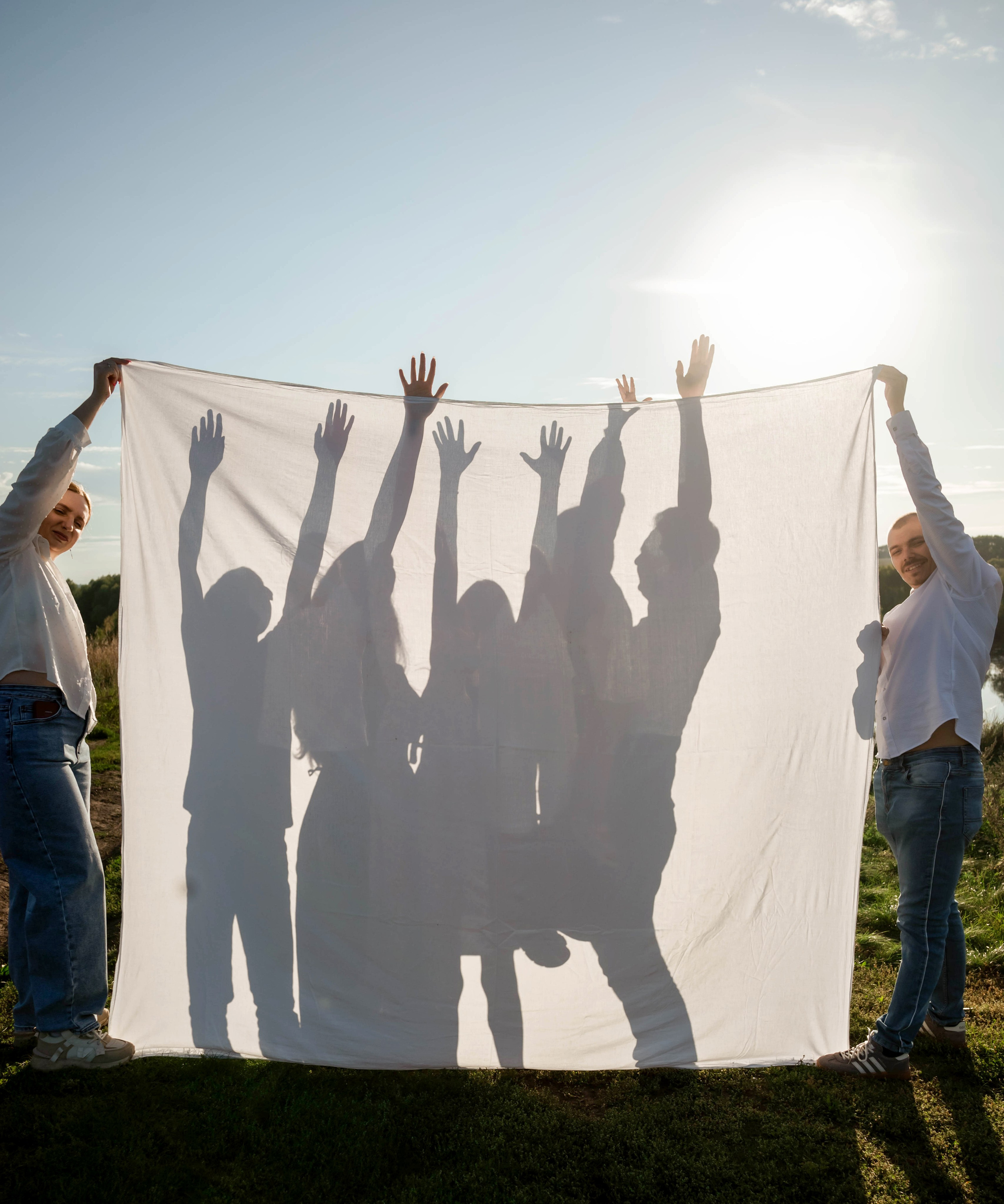 Закат в августе в шубке лисы. Свадебный и семейный фотограф в Новосибирске, Санкт-Петербурге, Москве