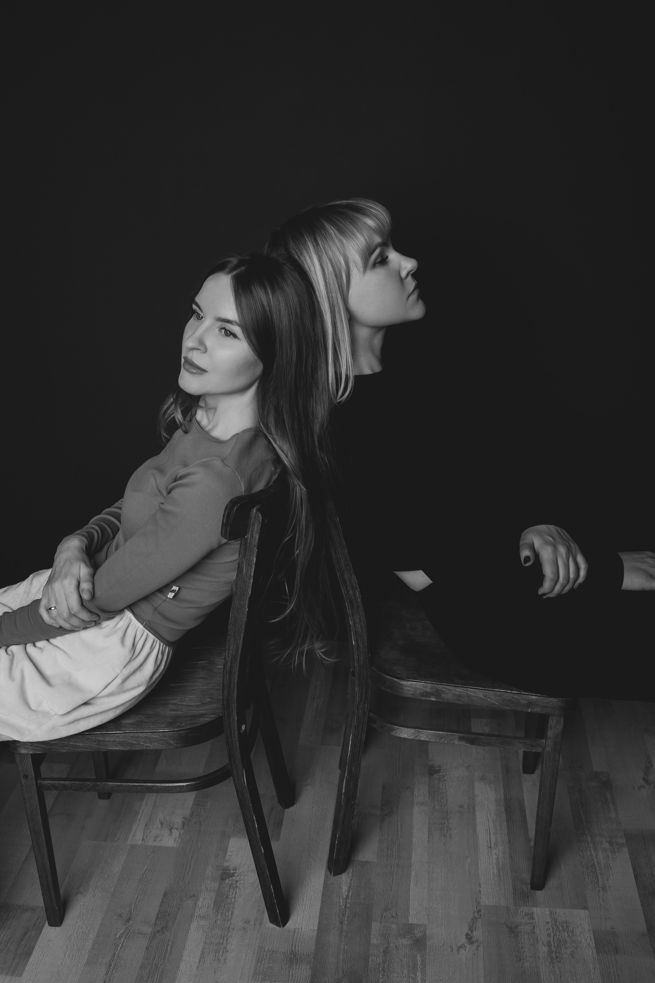 Сестры.Даша и Настя