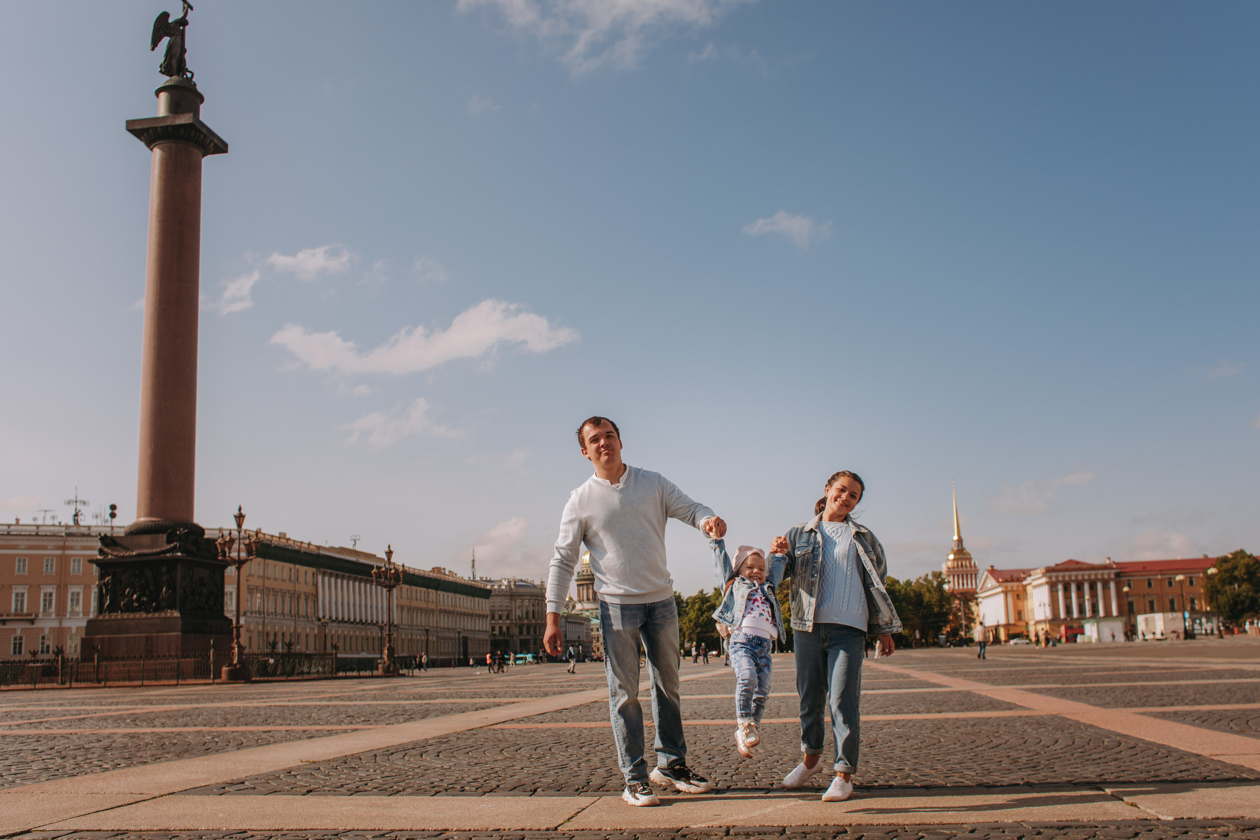 Алёна, Саша и Мия. Семейный фотограф в Санкт-Петербурге Ева Маркова