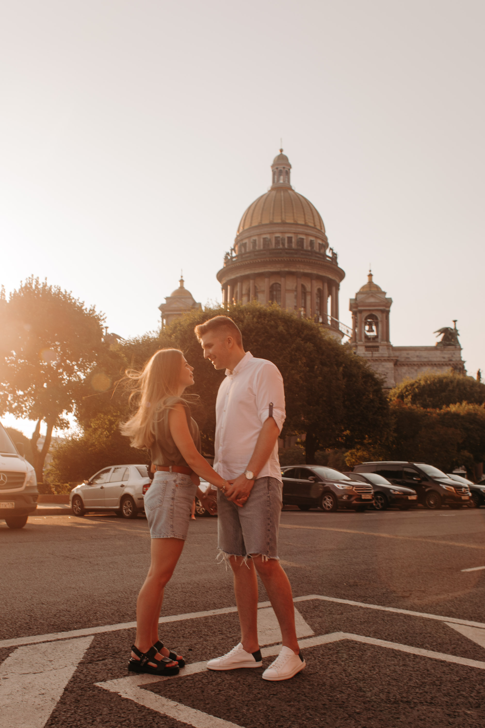 Lovestory на закате. Семейный фотограф в Санкт-Петербурге Ева Маркова