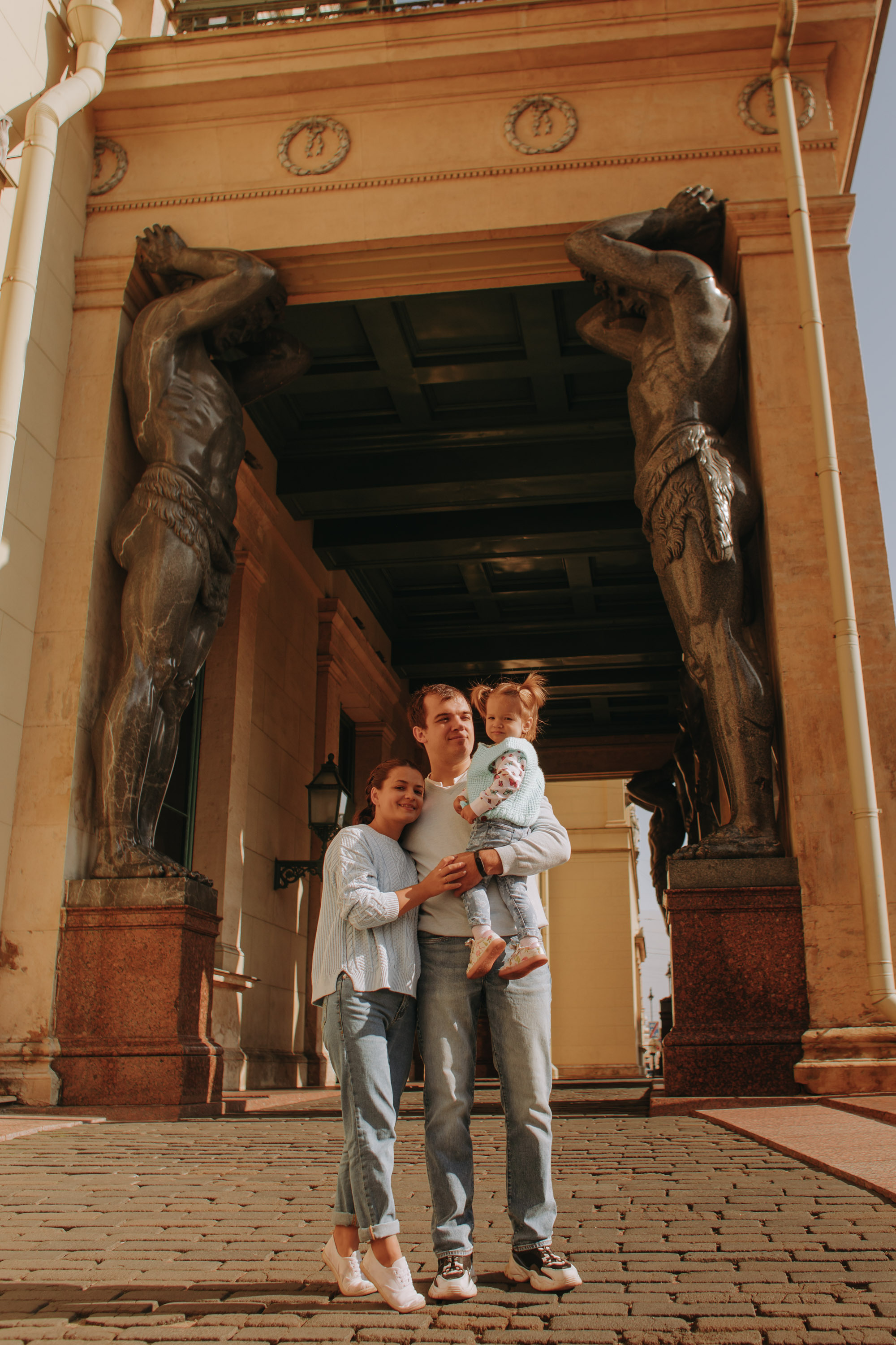 Алёна, Саша и Мия. Семейный фотограф в Санкт-Петербурге Ева Маркова