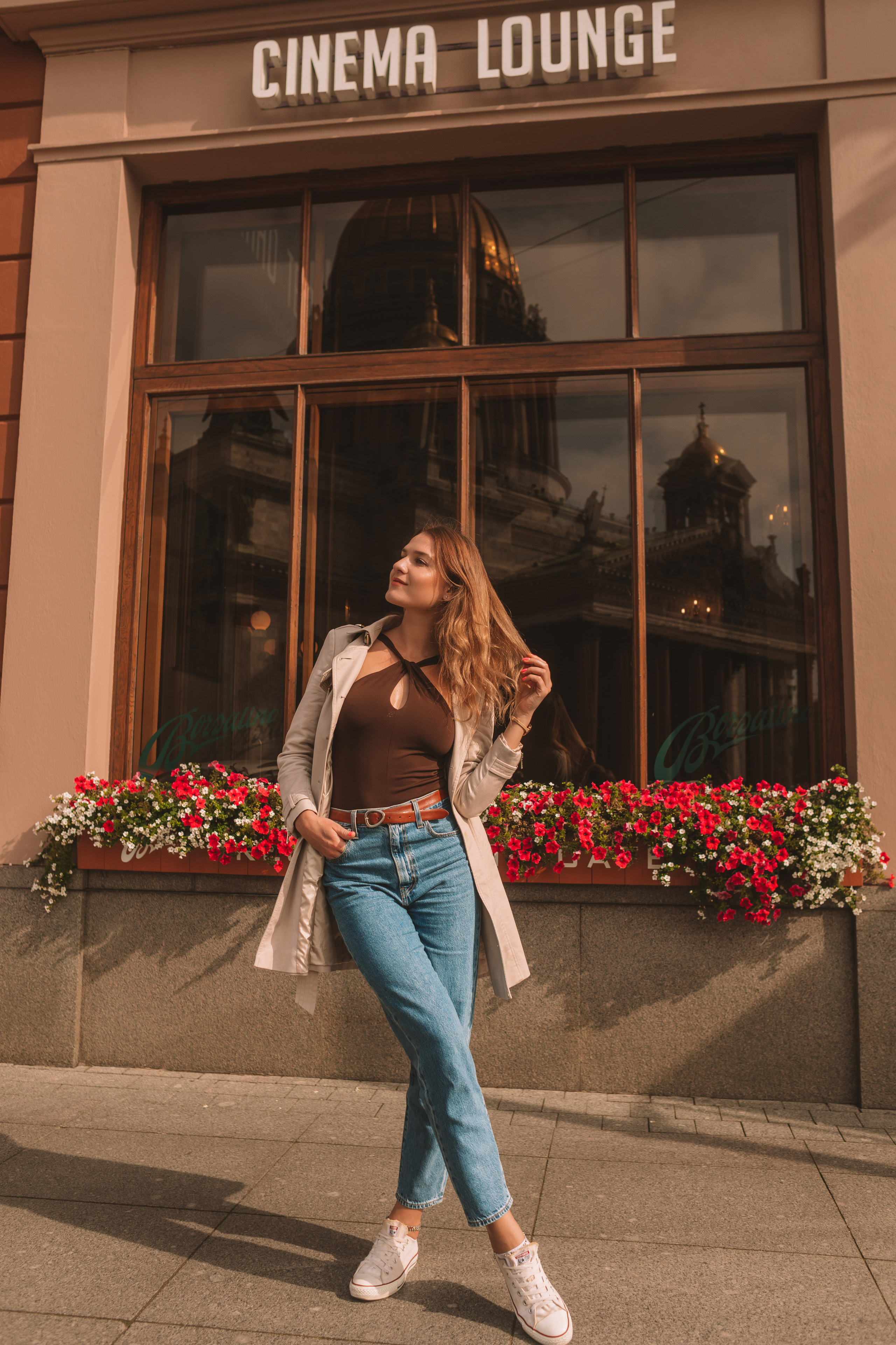 У Исаакиевского сквера. Семейный фотограф в Санкт-Петербурге Ева Маркова