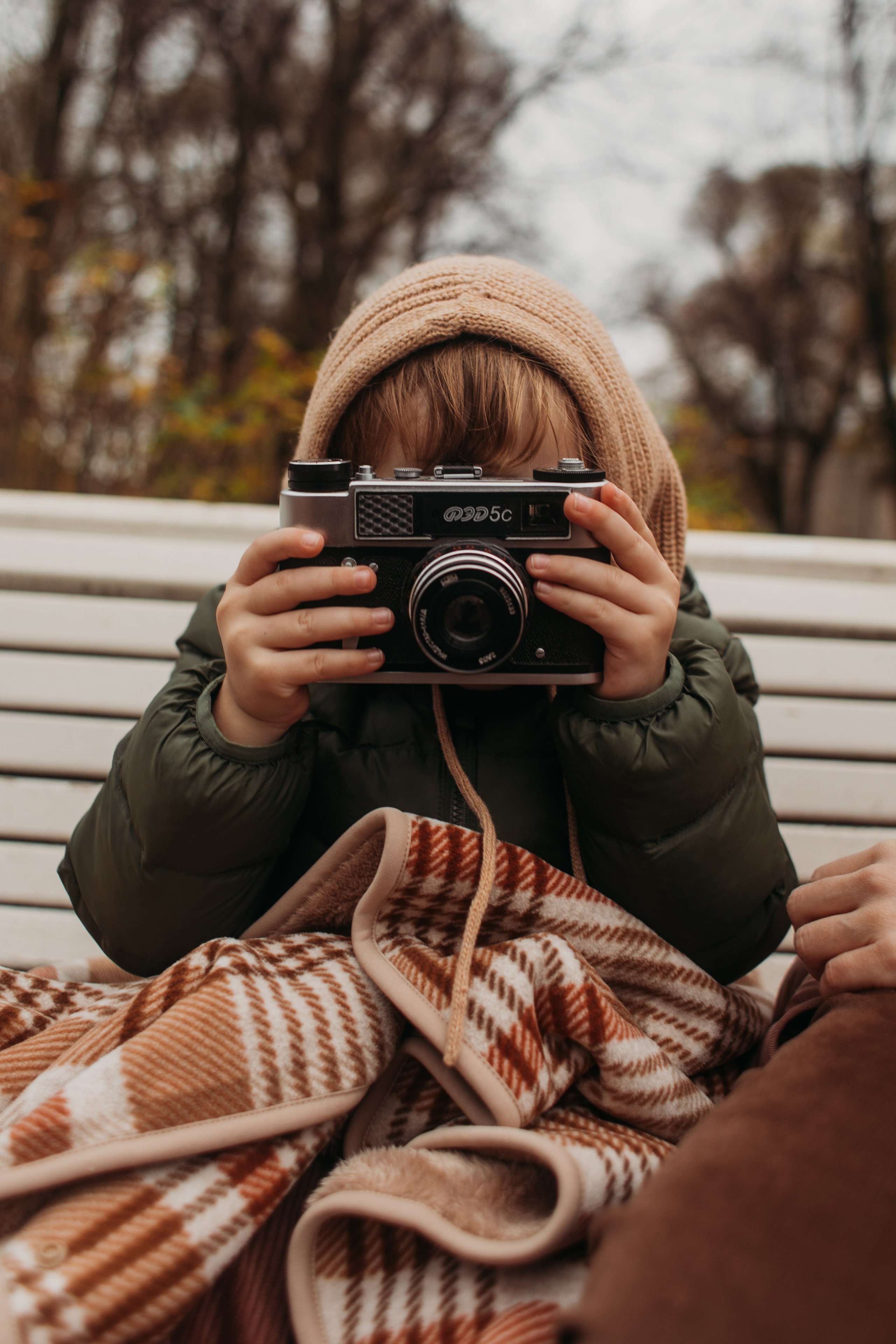 Осенью в парке. Семейный фотограф в Санкт-Петербурге Ева Маркова