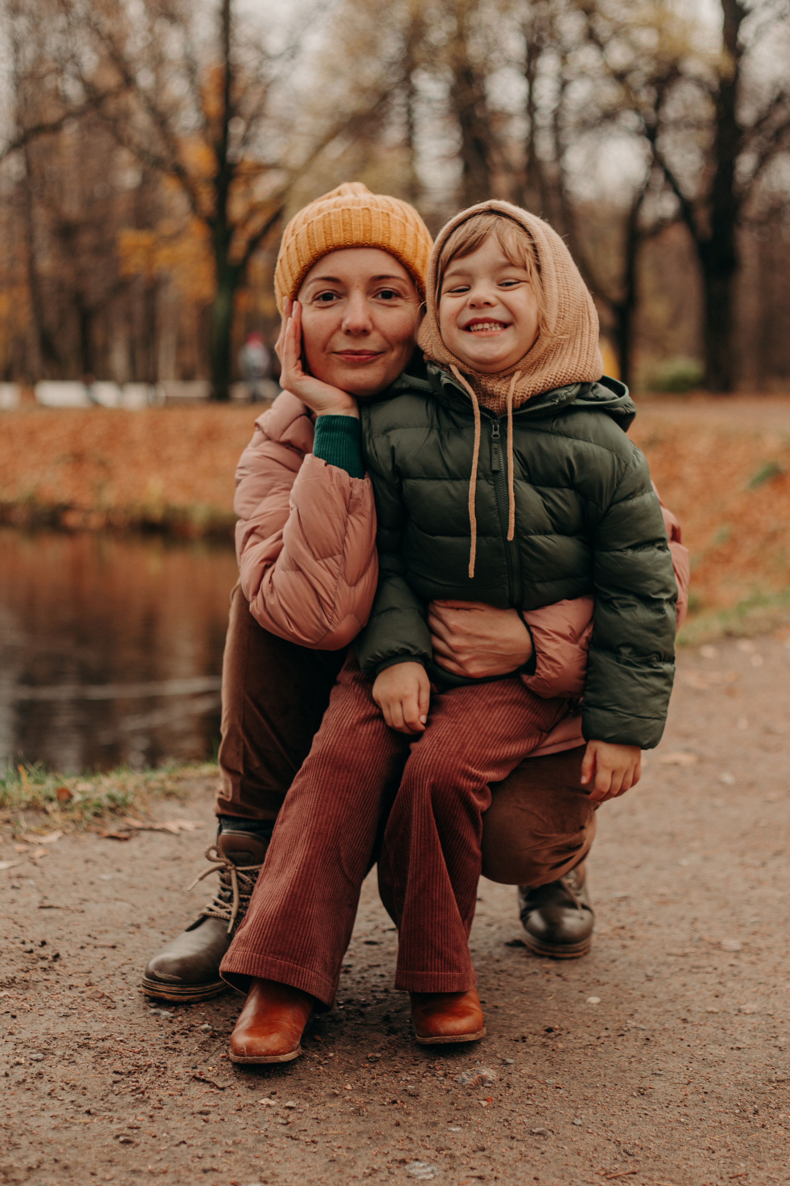 Осенью в парке. Семейный фотограф в Санкт-Петербурге Ева Маркова