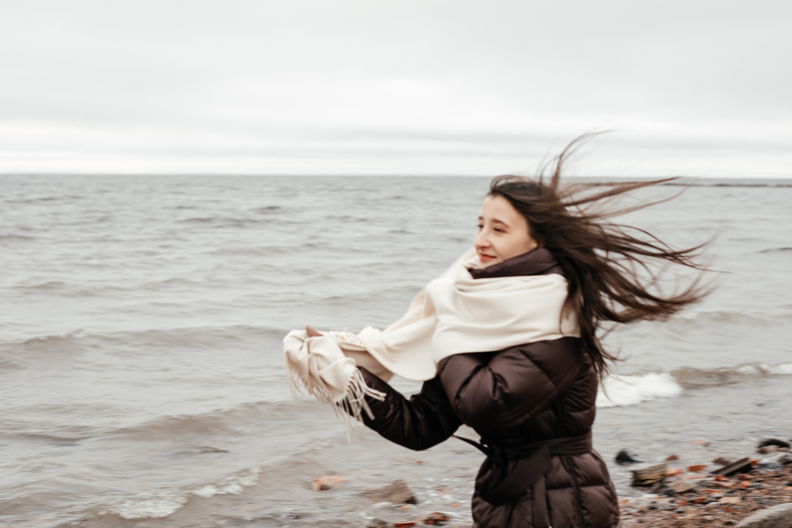 Ветер, море. Семейный фотограф в Санкт-Петербурге Ева Маркова