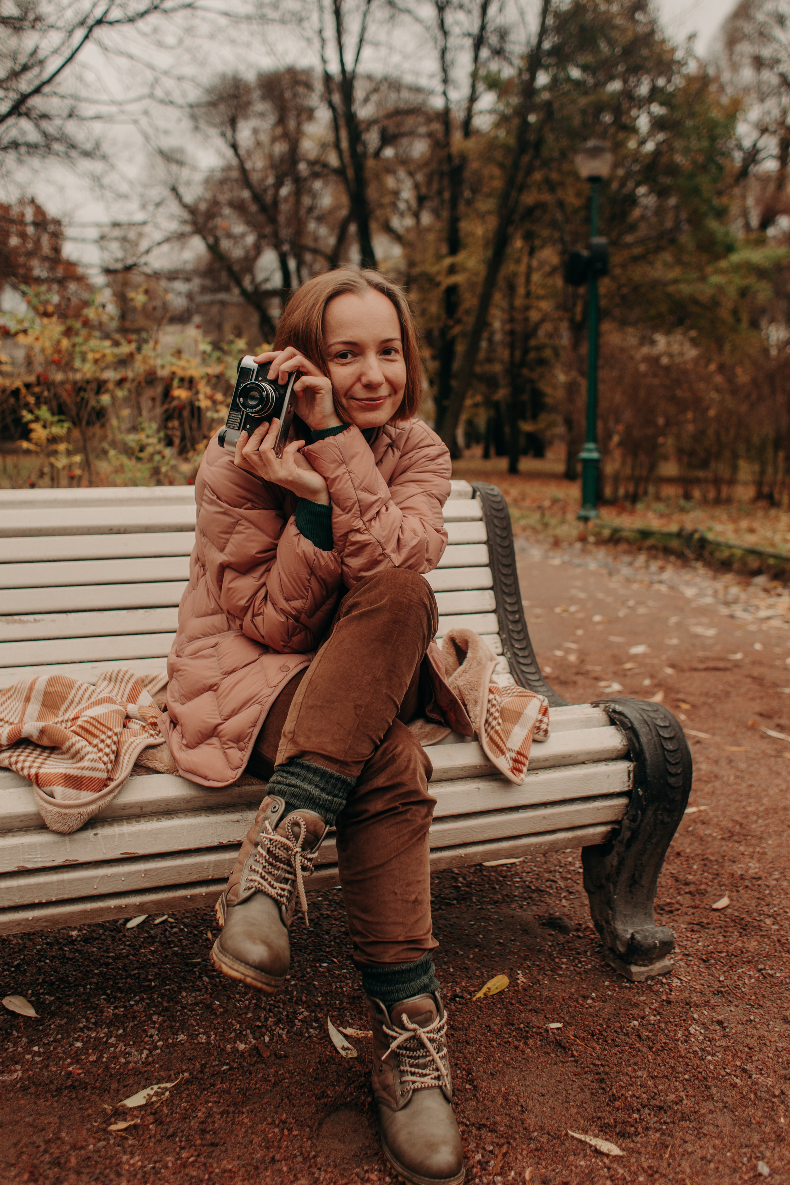 Осенью в парке. Семейный фотограф в Санкт-Петербурге Ева Маркова