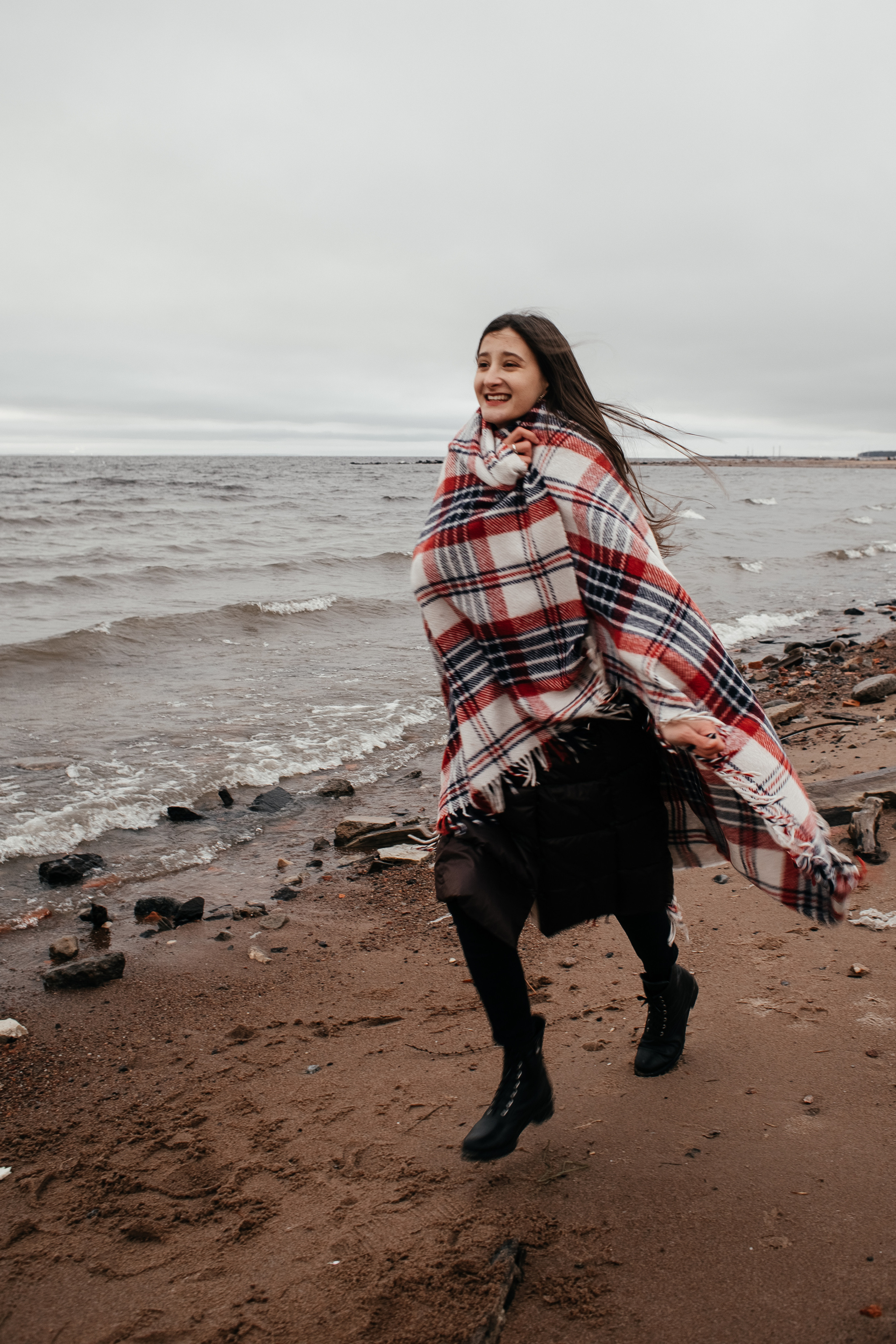 Ветер, море. Семейный фотограф в Санкт-Петербурге Ева Маркова