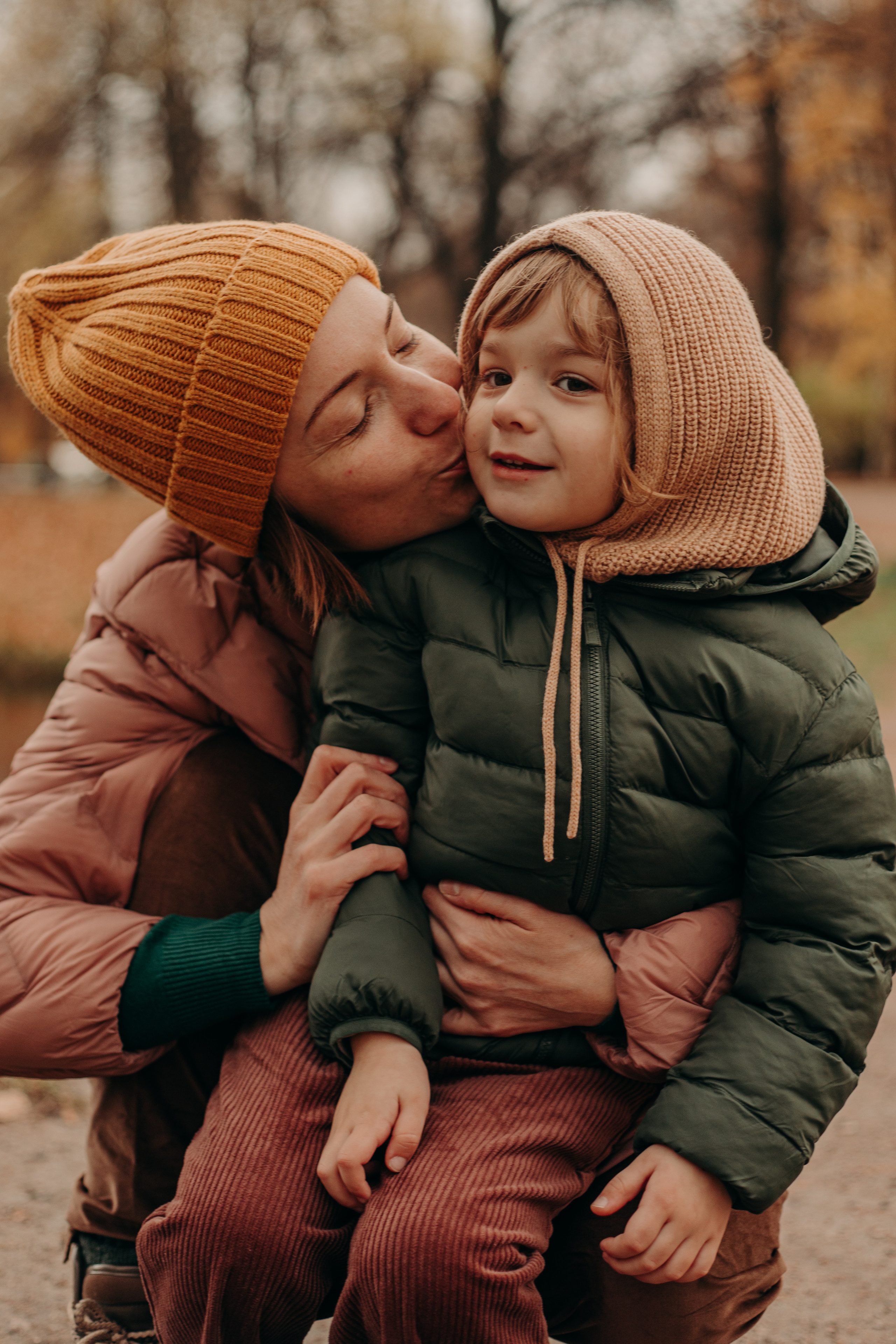 Осенью в парке. Семейный фотограф в Санкт-Петербурге Ева Маркова