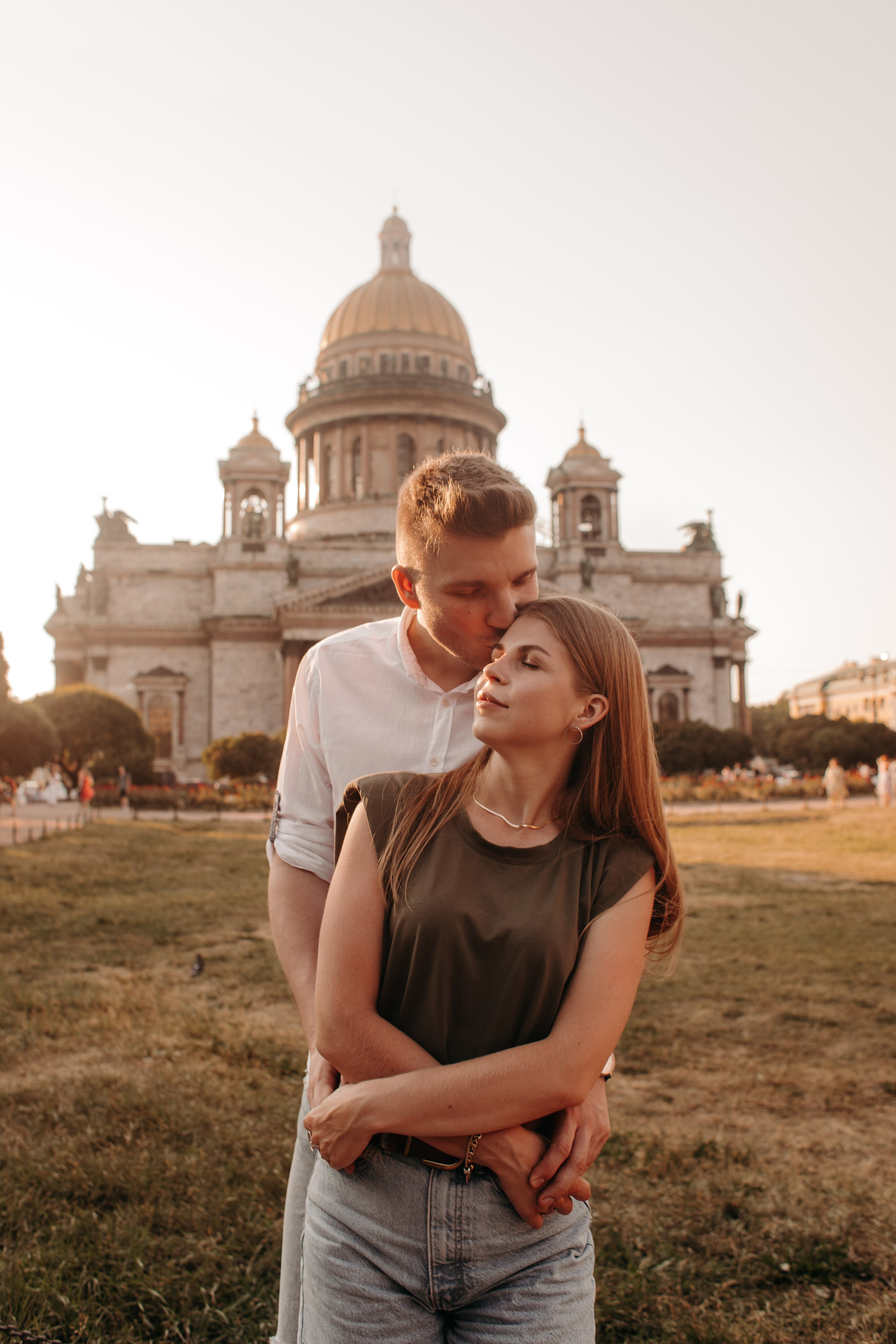 Lovestory на закате. Семейный фотограф в Санкт-Петербурге Ева Маркова