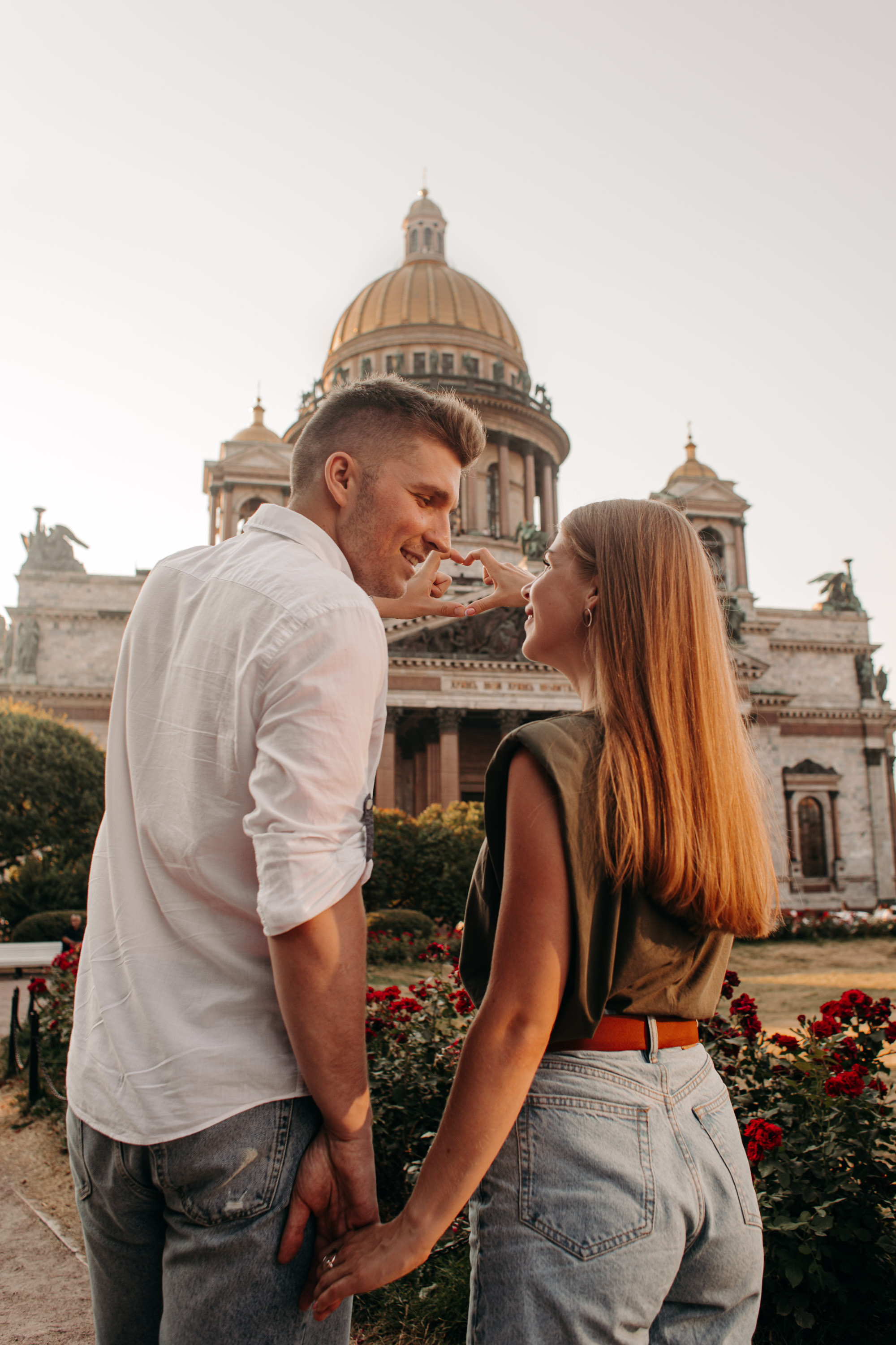 Lovestory на закате. Семейный фотограф в Санкт-Петербурге Ева Маркова