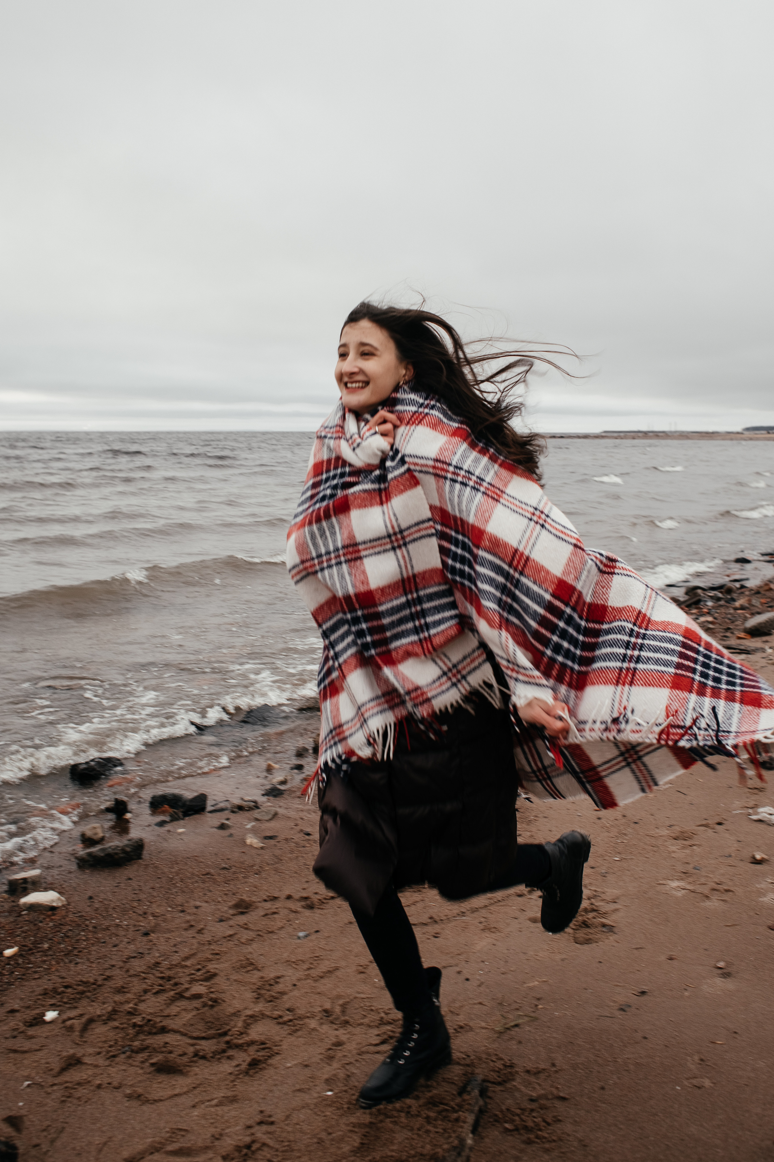 Ветер, море. Семейный фотограф в Санкт-Петербурге Ева Маркова