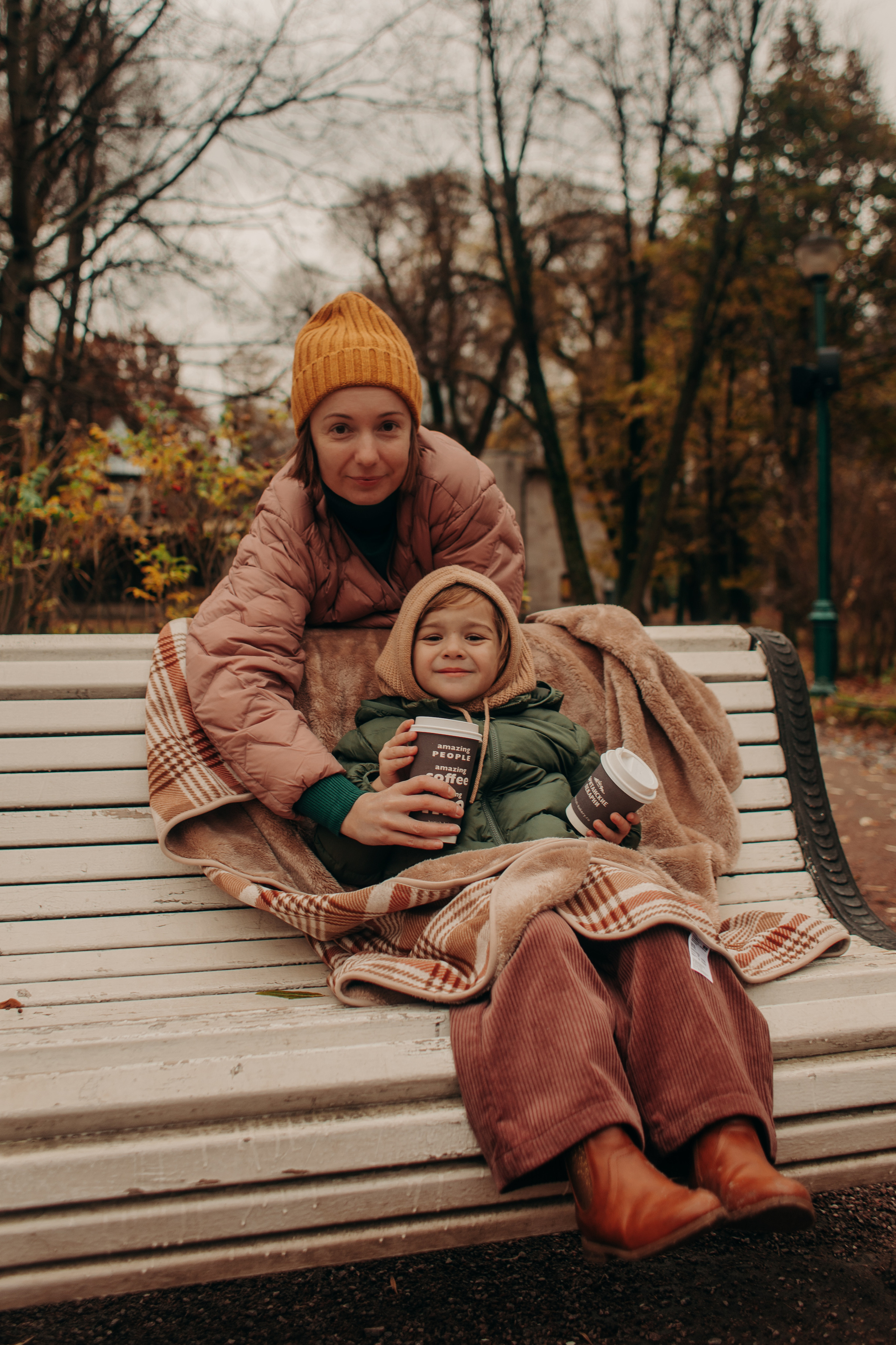 Осенью в парке. Семейный фотограф в Санкт-Петербурге Ева Маркова