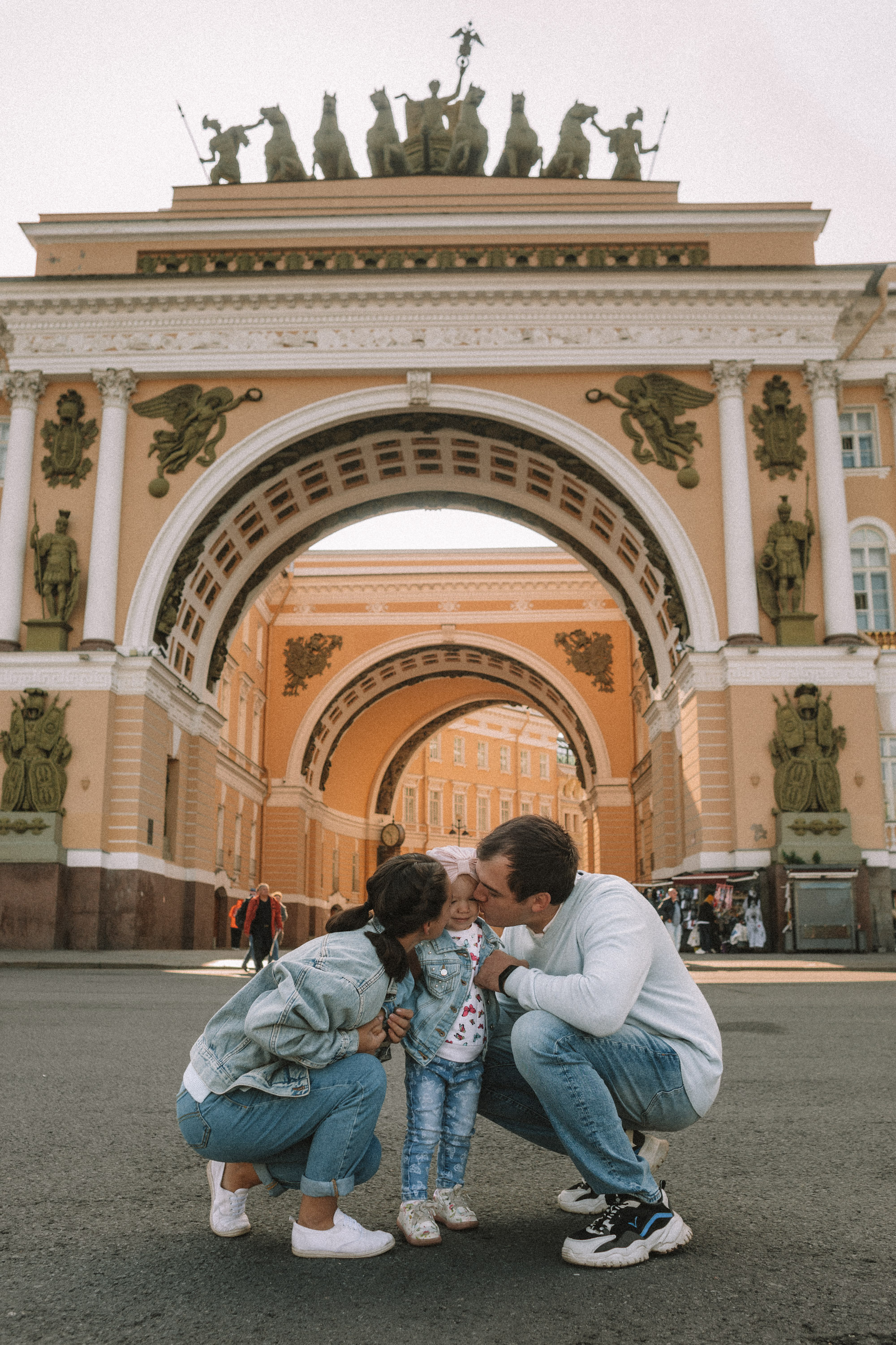 Алёна, Саша и Мия. Семейный фотограф в Санкт-Петербурге Ева Маркова