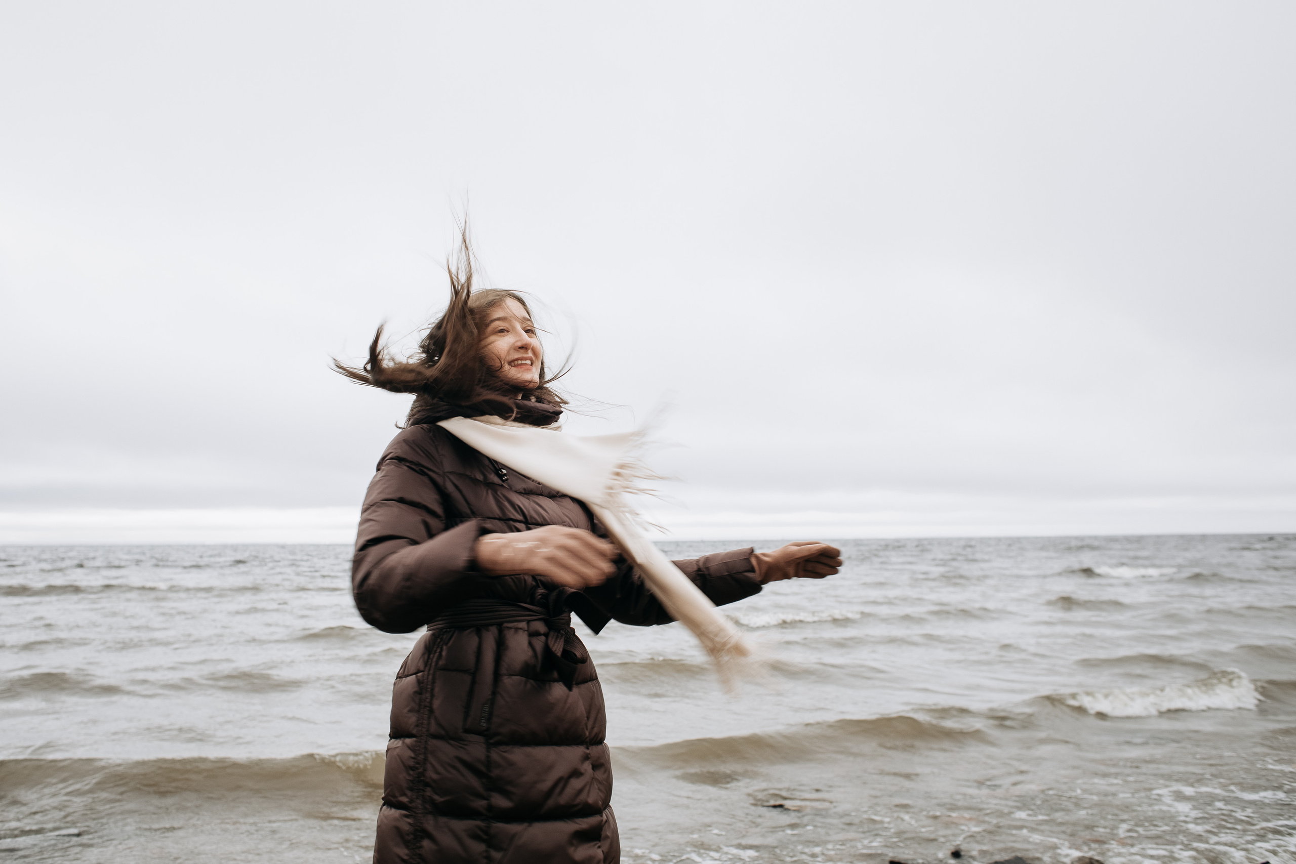 Ветер, море. Семейный фотограф в Санкт-Петербурге Ева Маркова