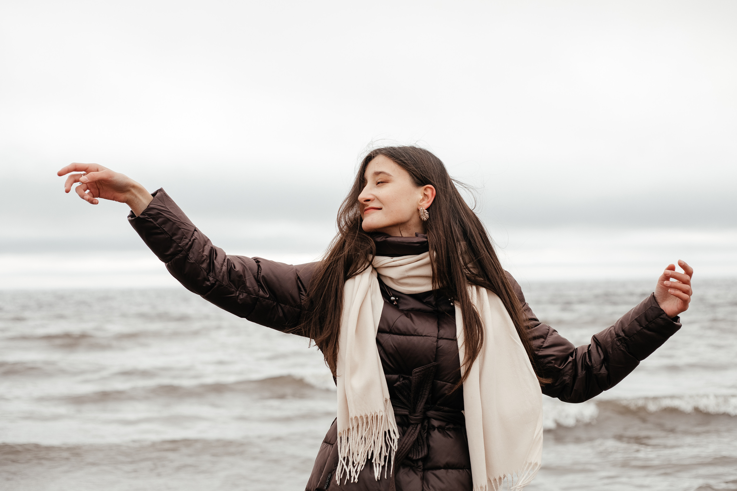 Ветер, море. Семейный фотограф в Санкт-Петербурге Ева Маркова