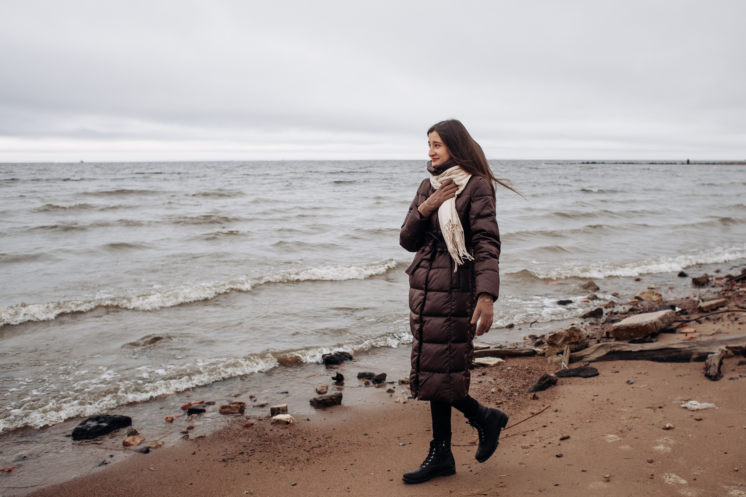 Ветер, море. Семейный фотограф в Санкт-Петербурге Ева Маркова