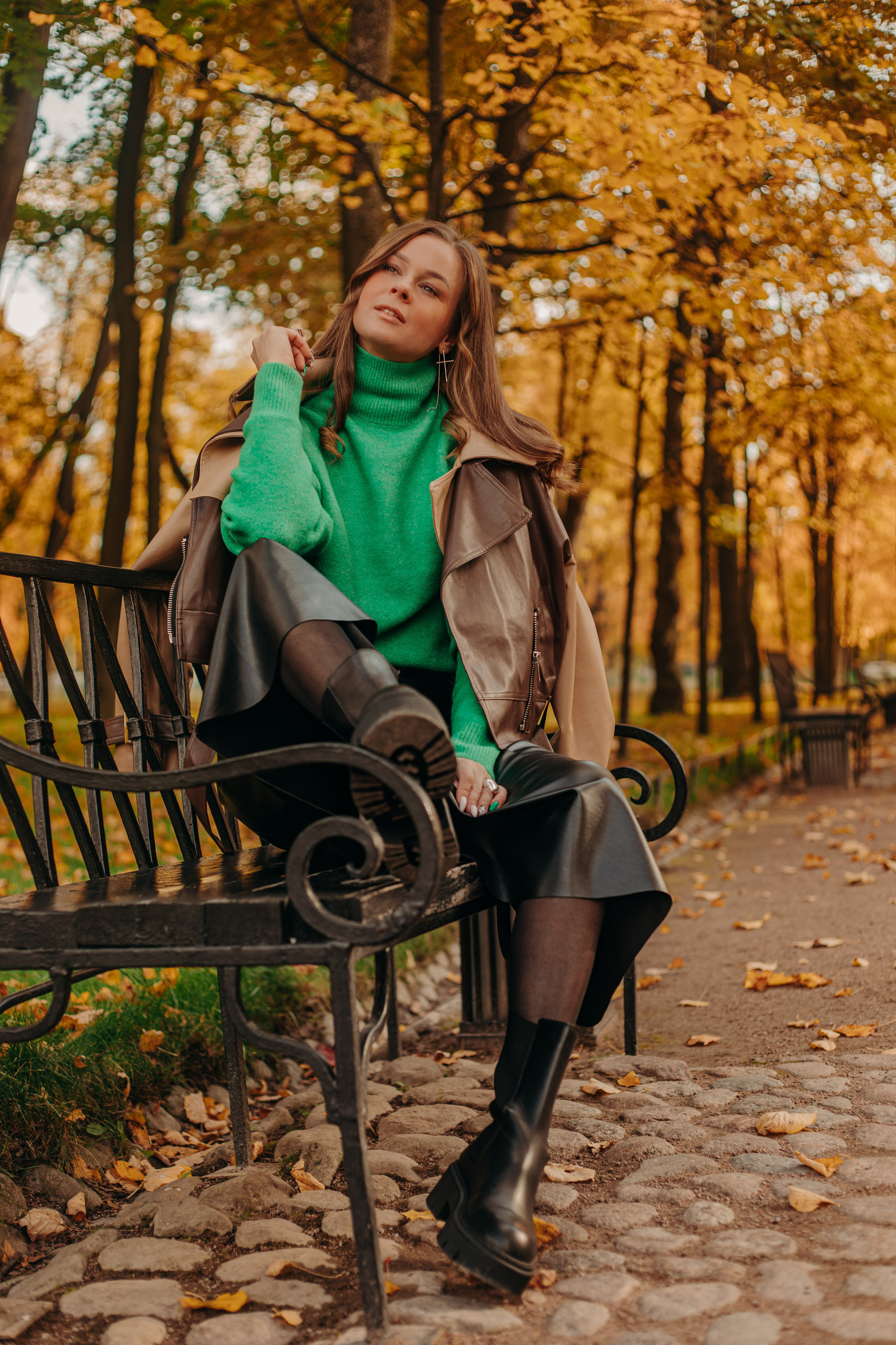 Золотая осень. Семейный фотограф в Санкт-Петербурге Ева Маркова