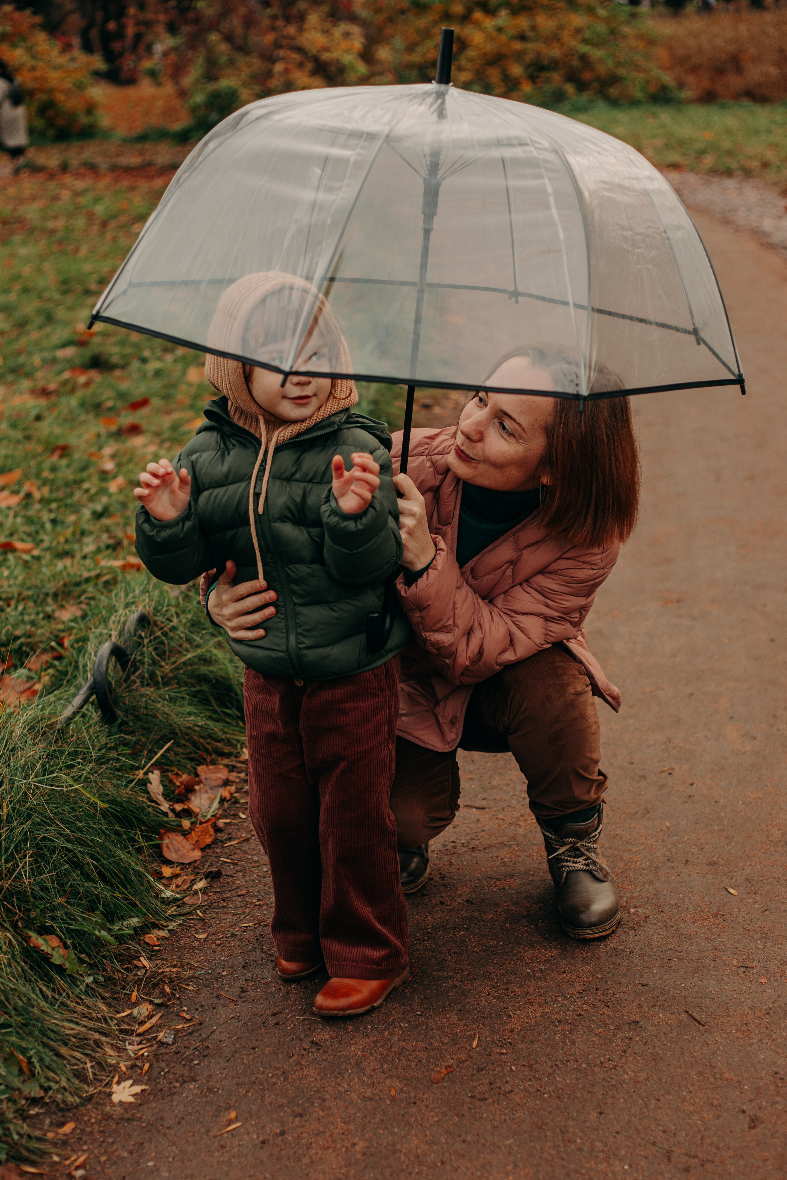 Осенью в парке. Семейный фотограф в Санкт-Петербурге Ева Маркова