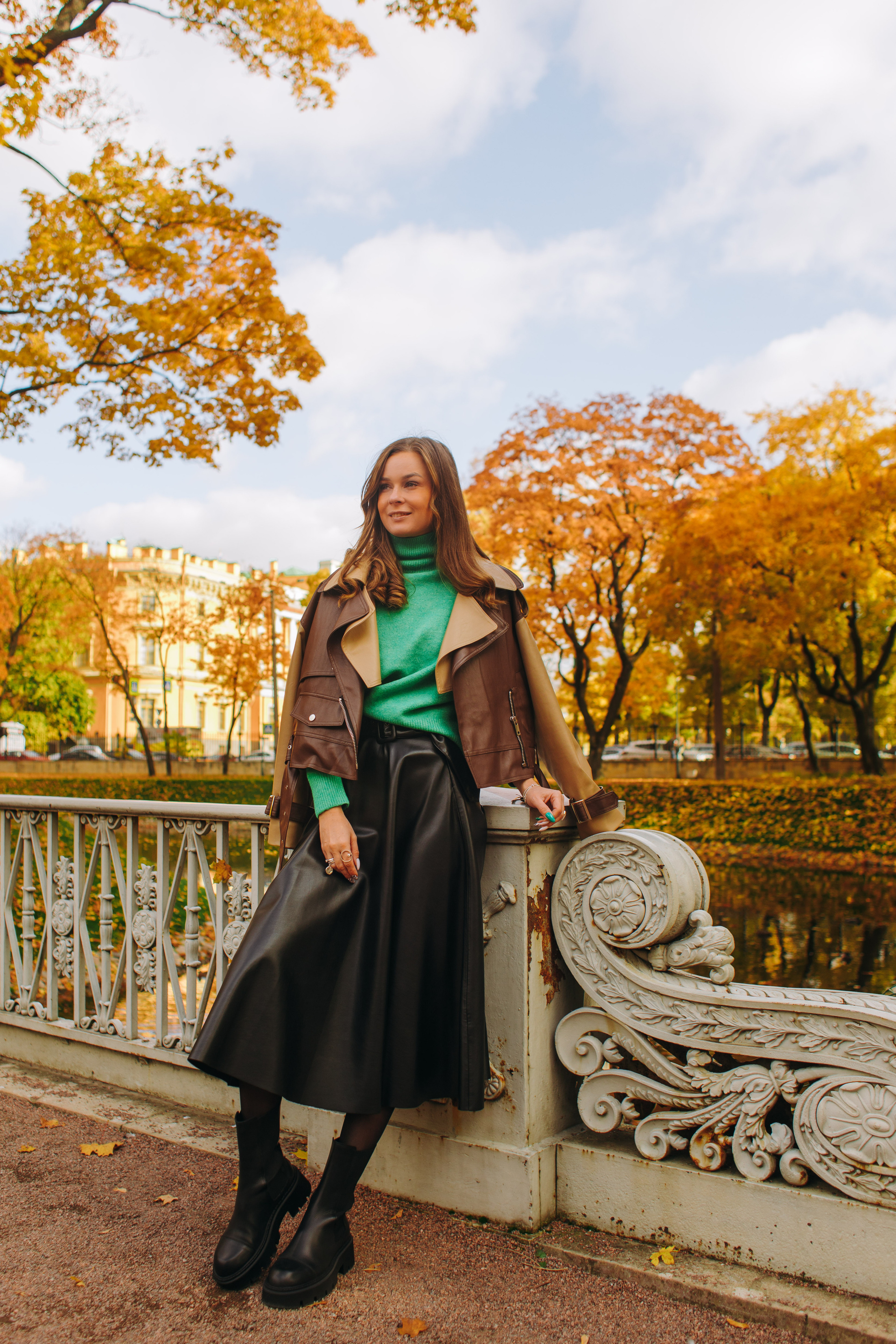 Золотая осень. Семейный фотограф в Санкт-Петербурге Ева Маркова