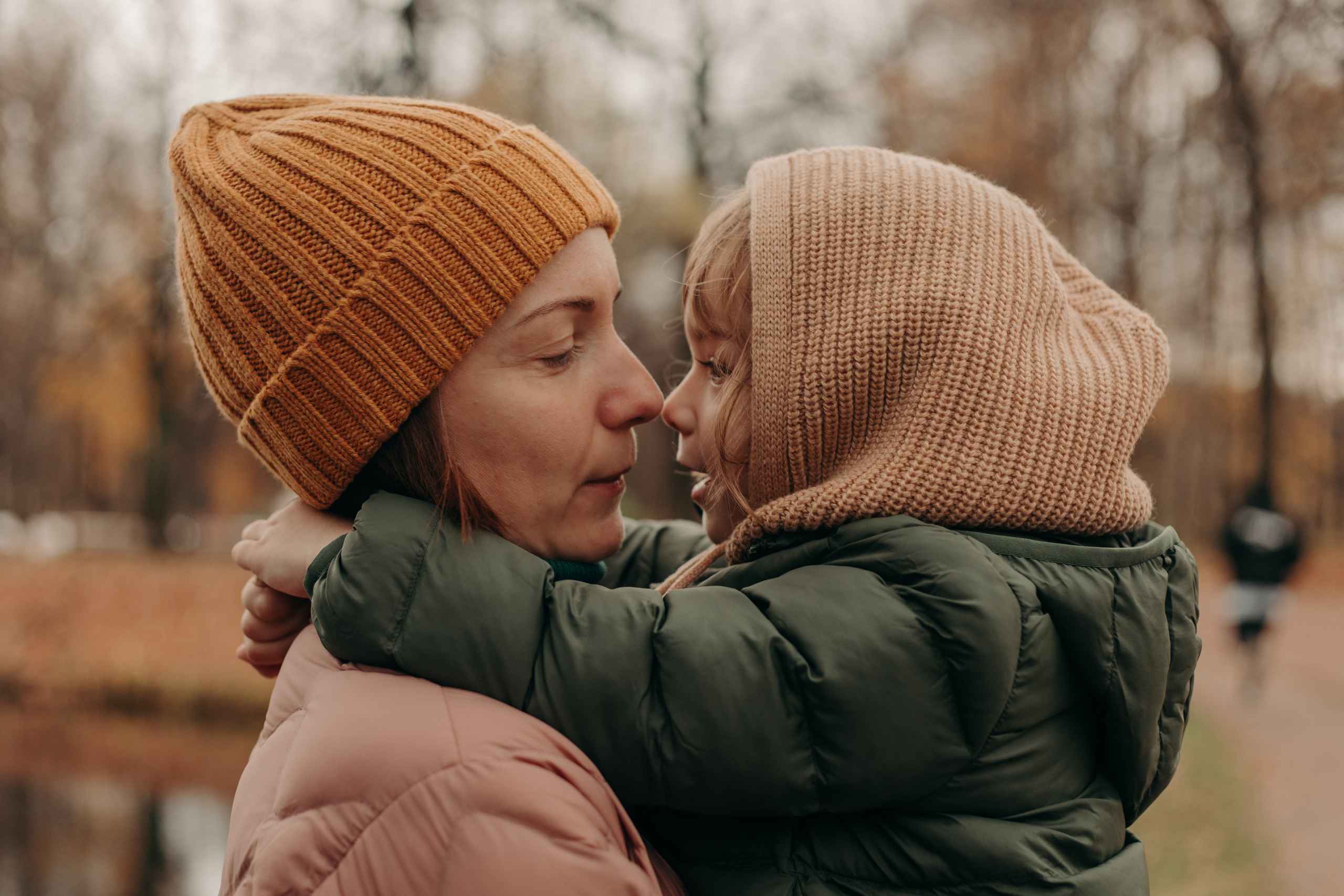 Осенью в парке. Семейный фотограф в Санкт-Петербурге Ева Маркова