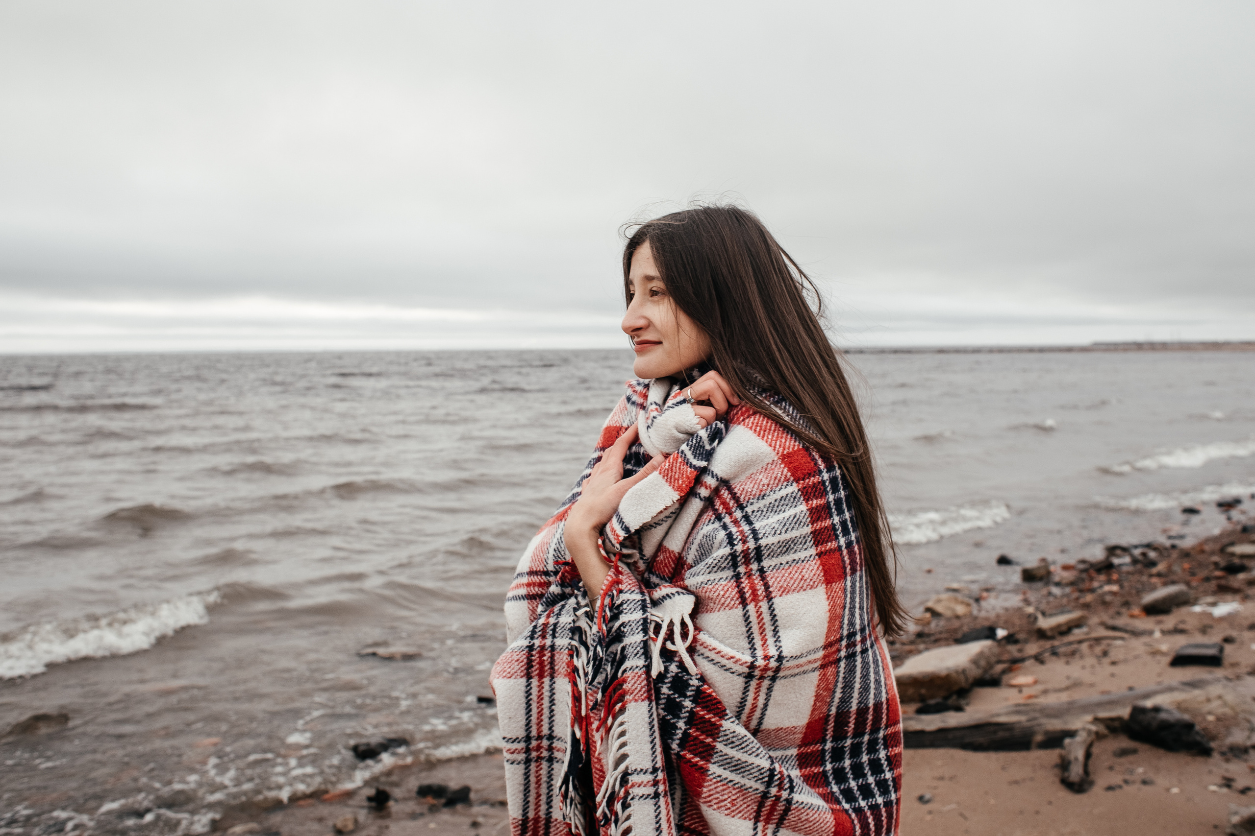 Ветер, море. Семейный фотограф в Санкт-Петербурге Ева Маркова