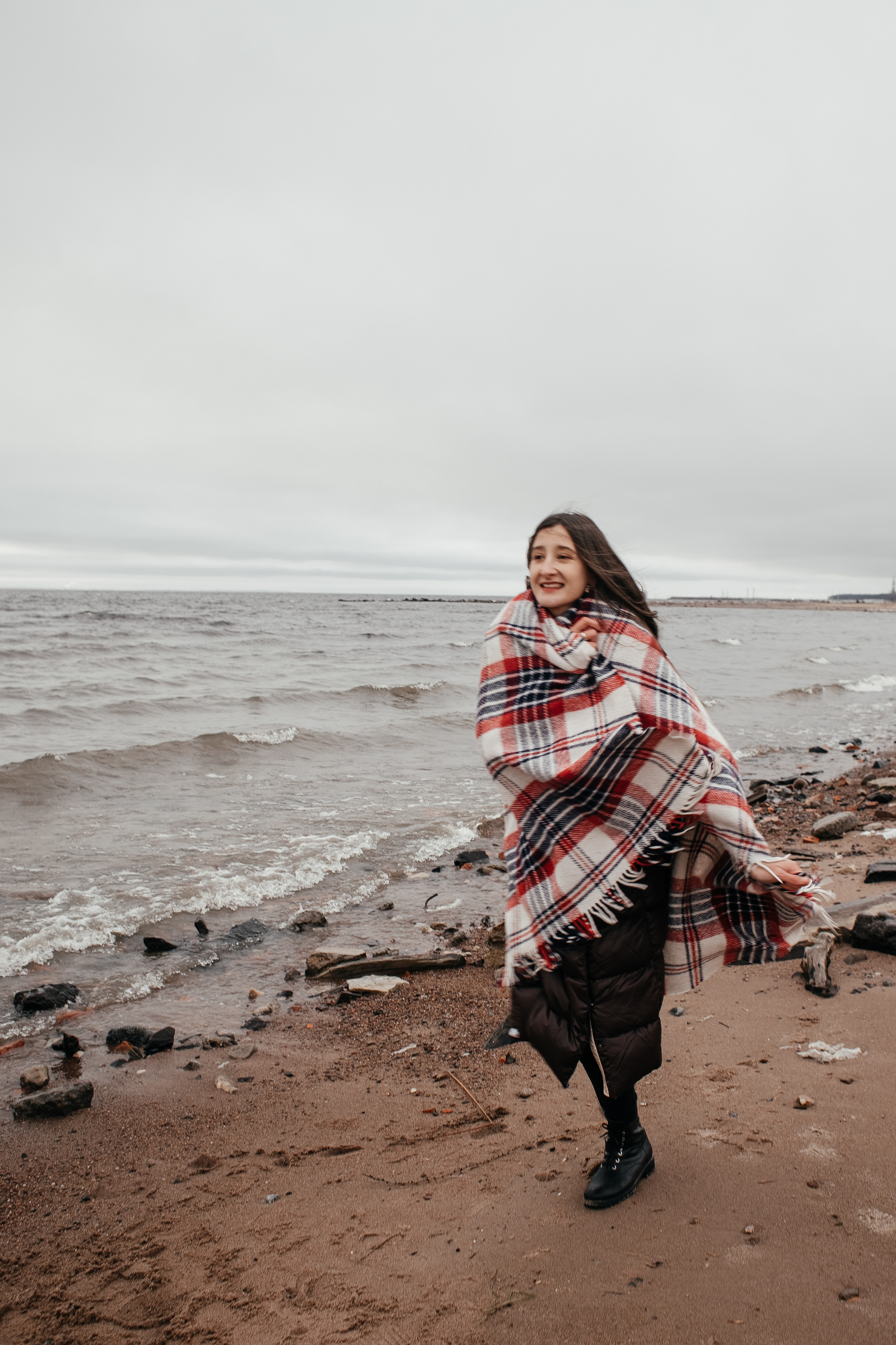 Ветер, море. Семейный фотограф в Санкт-Петербурге Ева Маркова