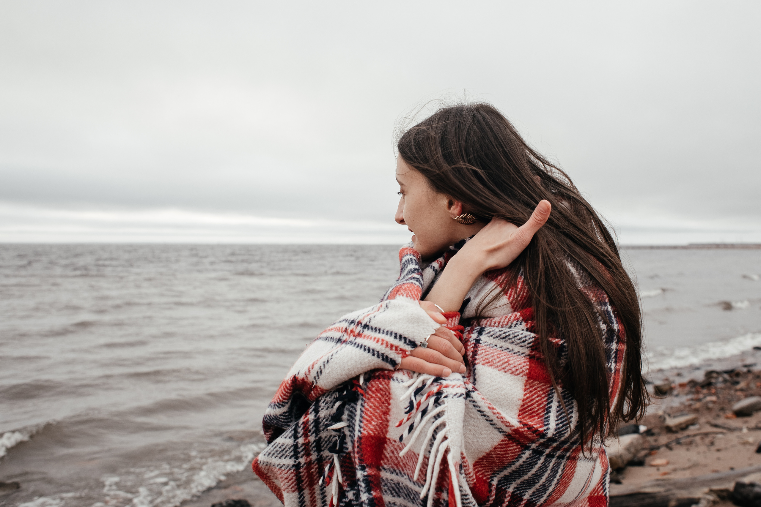 Ветер, море. Семейный фотограф в Санкт-Петербурге Ева Маркова