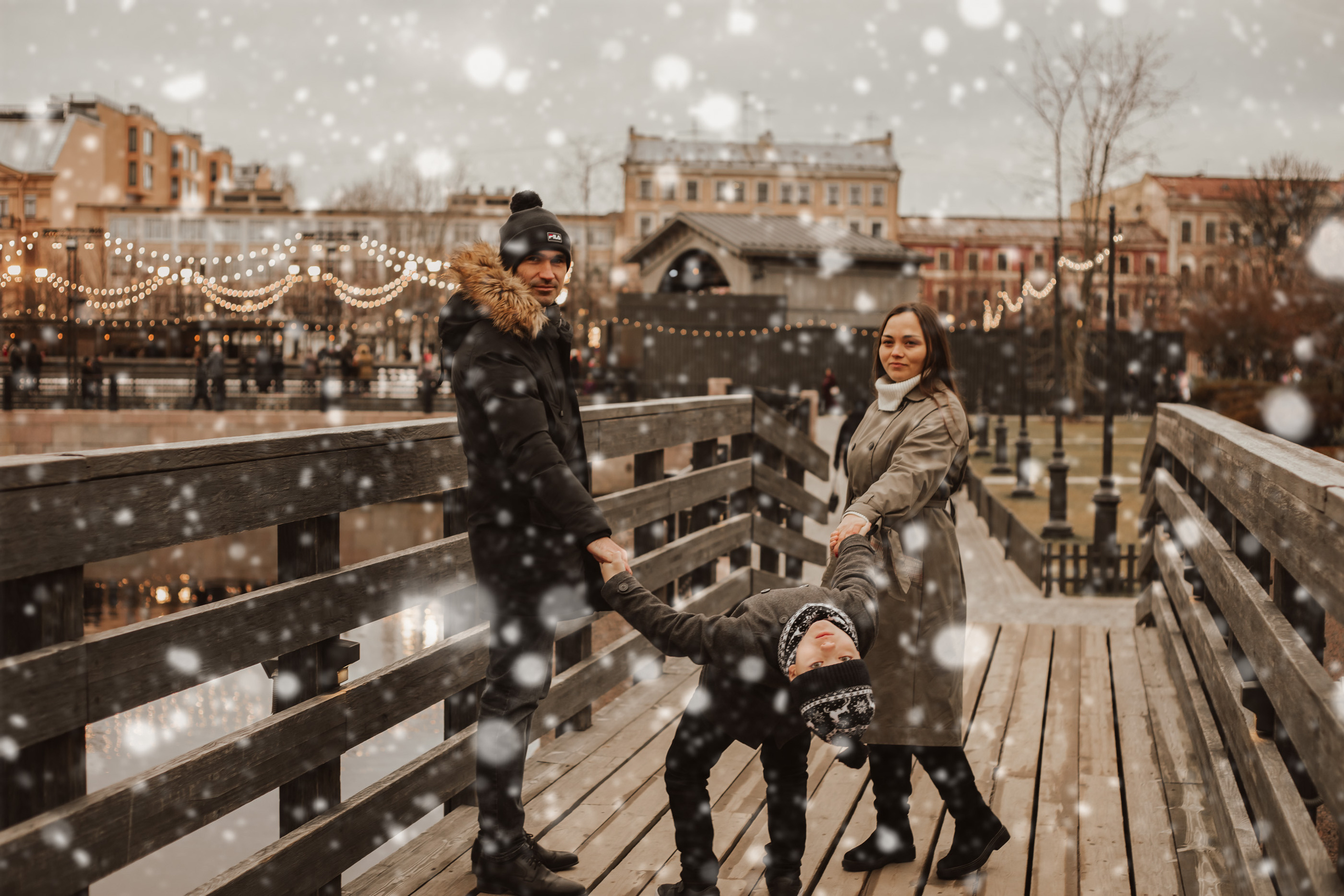 Новогоднее настроение. Семейный фотограф в Санкт-Петербурге Ева Маркова