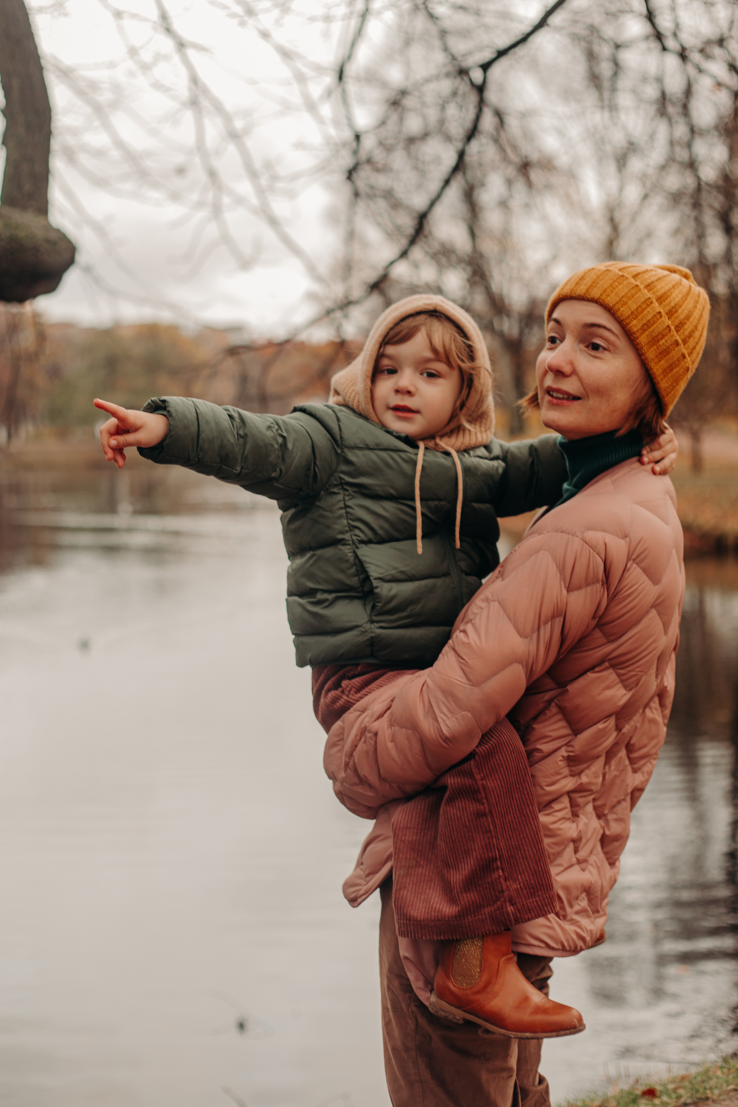 Осенью в парке. Семейный фотограф в Санкт-Петербурге Ева Маркова