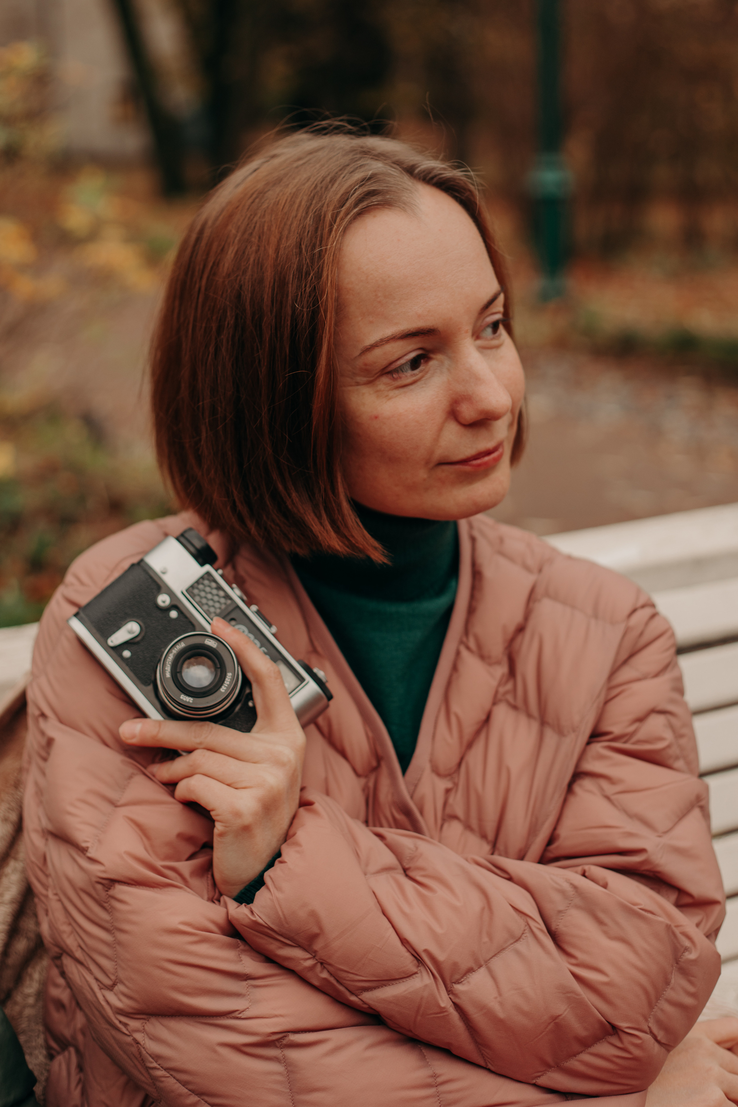 Осенью в парке. Семейный фотограф в Санкт-Петербурге Ева Маркова