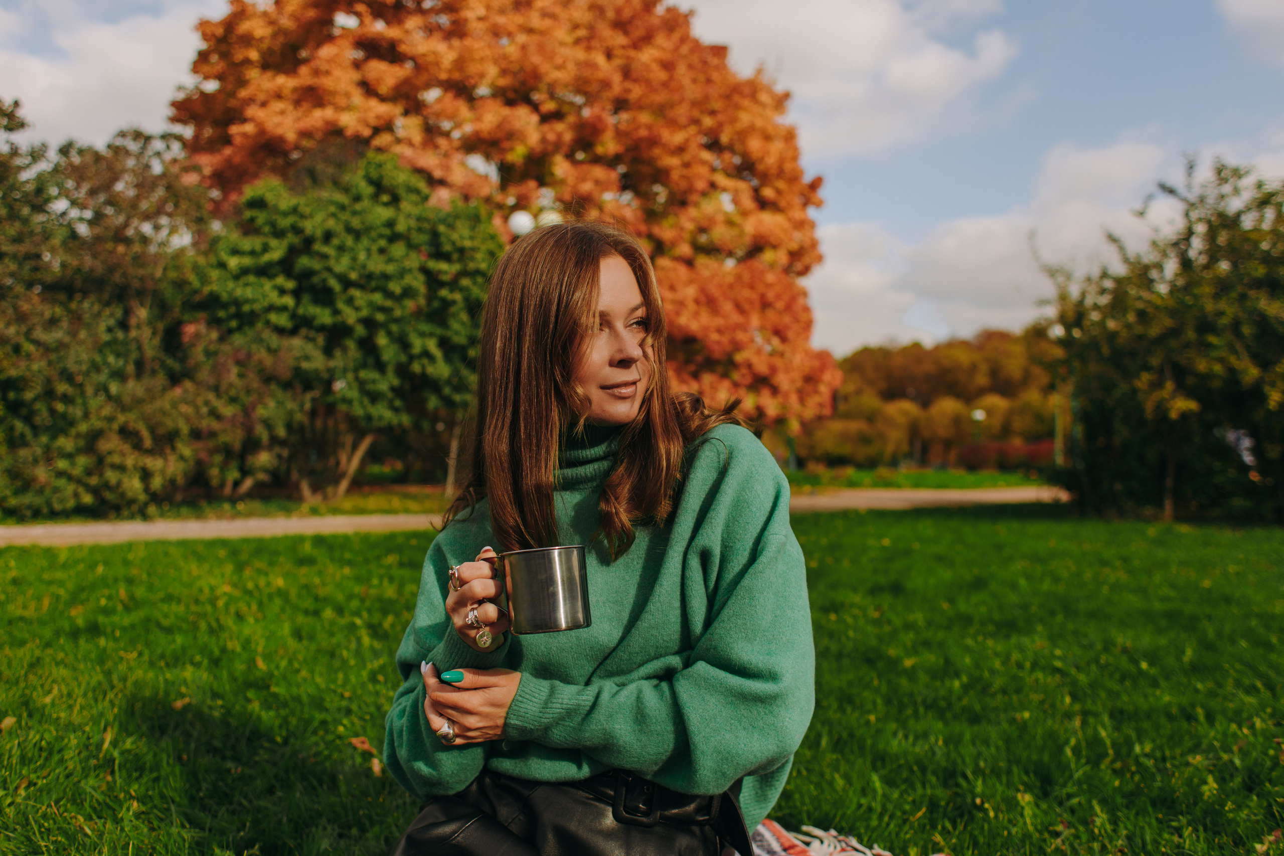 Золотая осень. Семейный фотограф в Санкт-Петербурге Ева Маркова