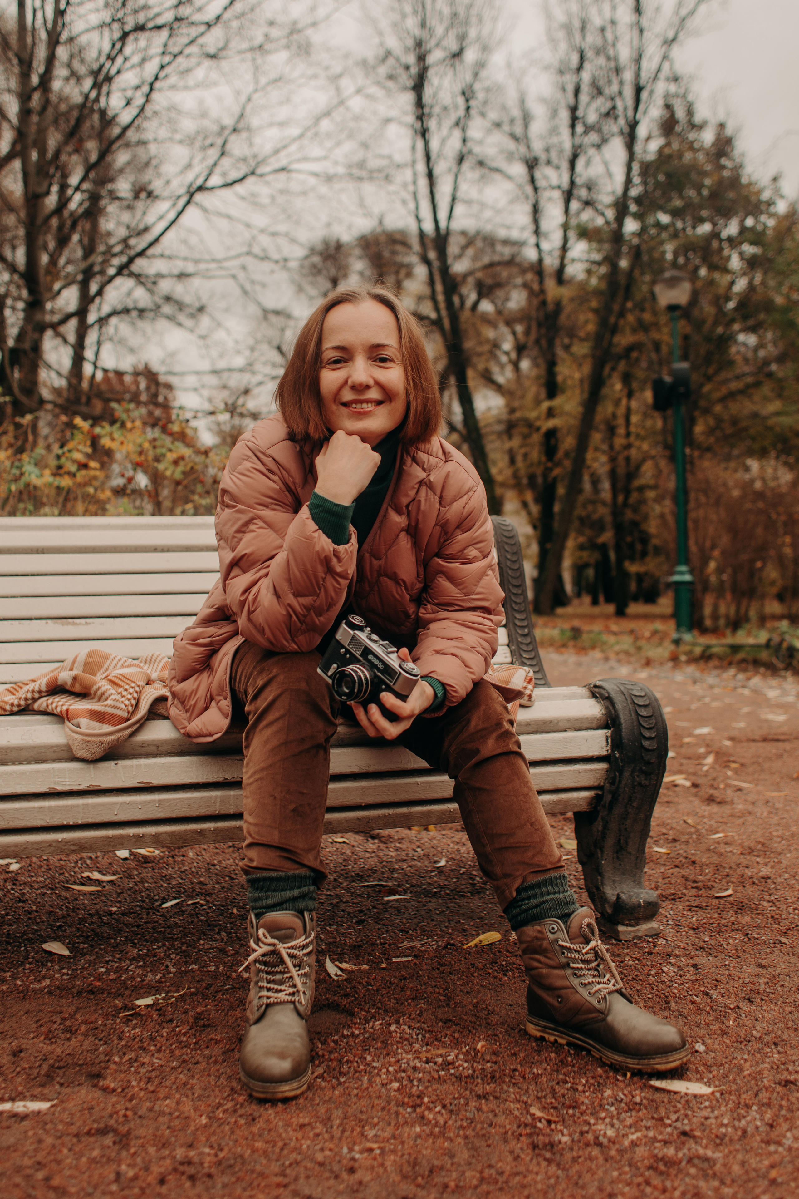 Осенью в парке. Семейный фотограф в Санкт-Петербурге Ева Маркова