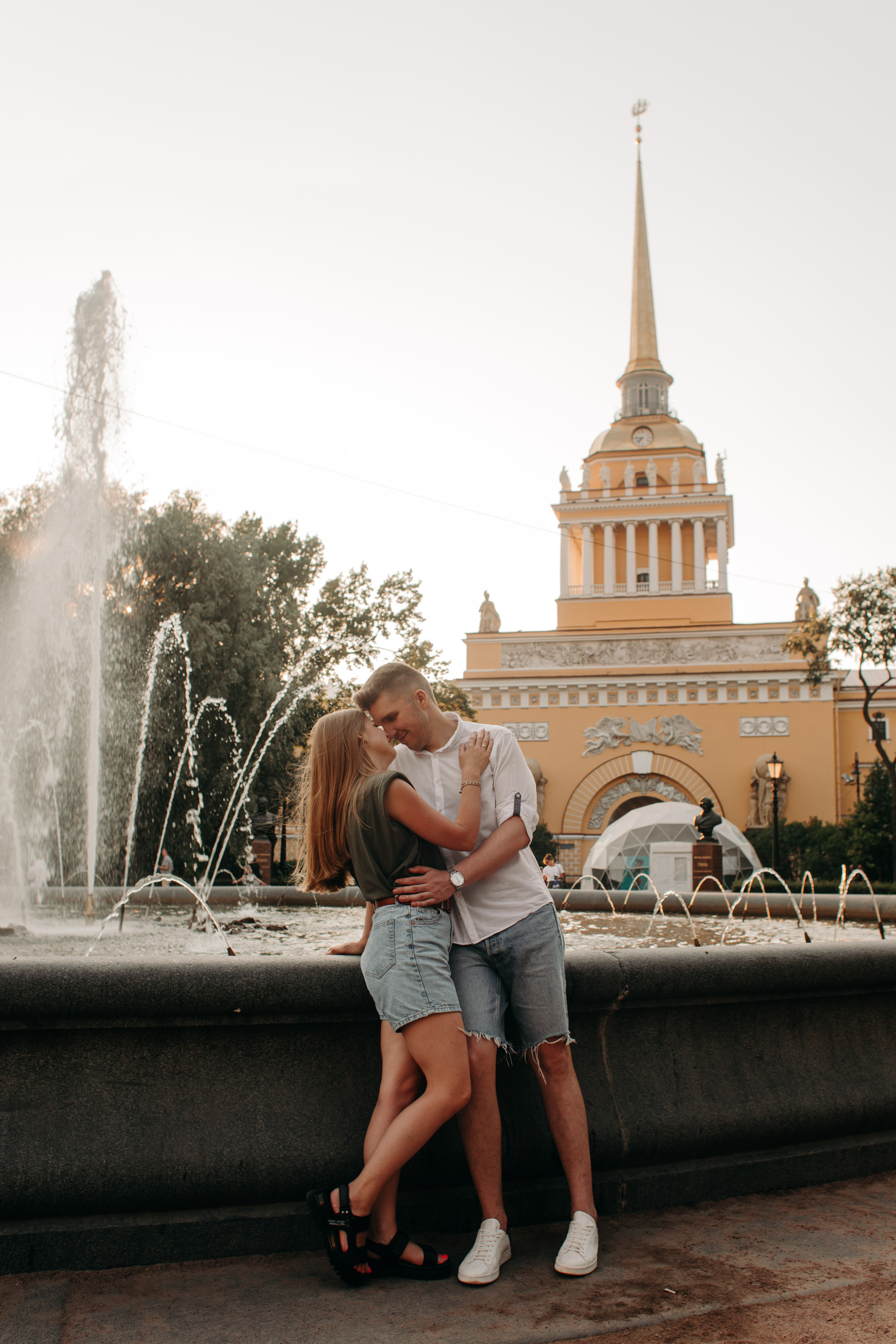 Lovestory на закате. Семейный фотограф в Санкт-Петербурге Ева Маркова
