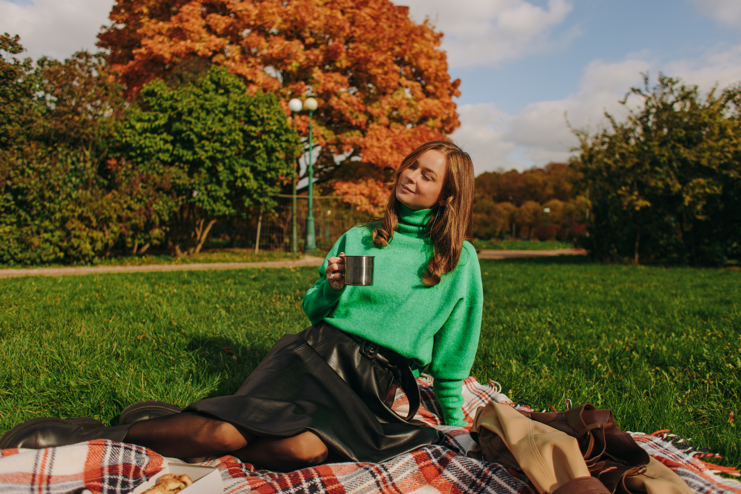 Золотая осень. Семейный фотограф в Санкт-Петербурге Ева Маркова