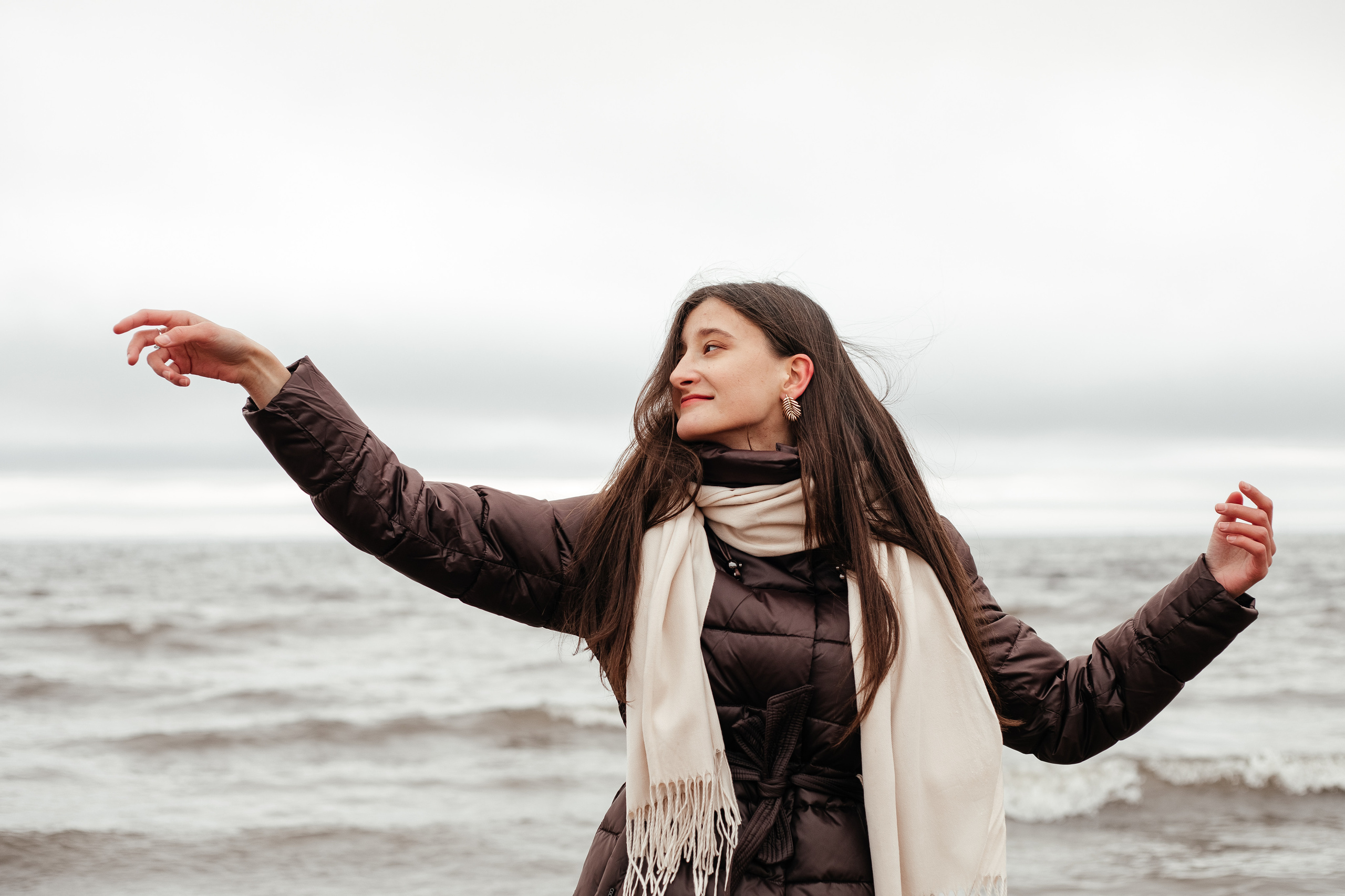 Ветер, море. Семейный фотограф в Санкт-Петербурге Ева Маркова
