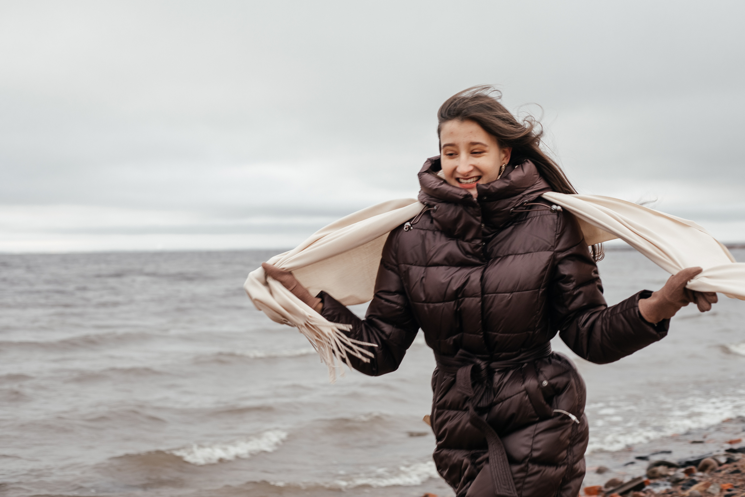 Ветер, море. Семейный фотограф в Санкт-Петербурге Ева Маркова