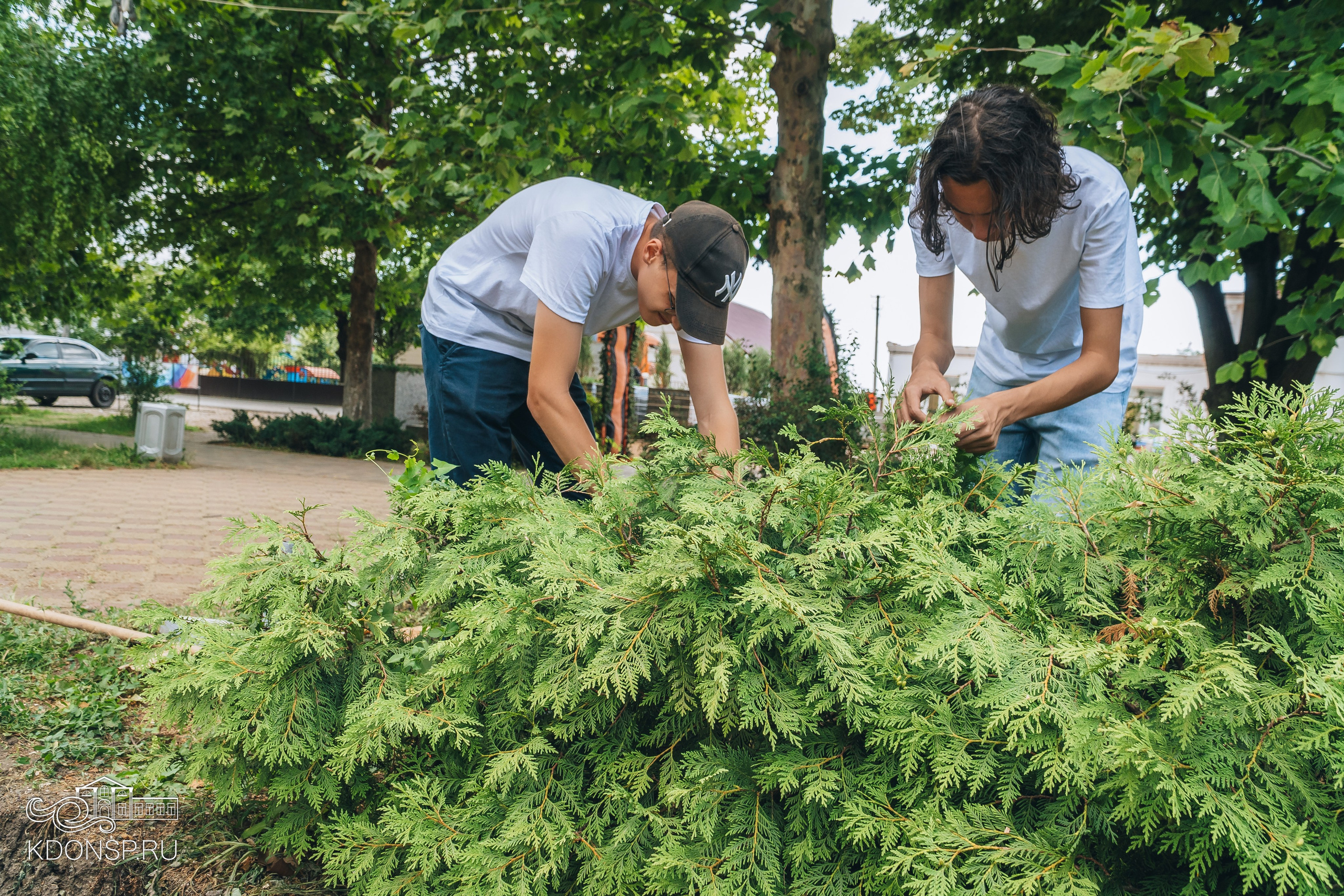 «Сад Памяти». Новотитаровский Дом культуры