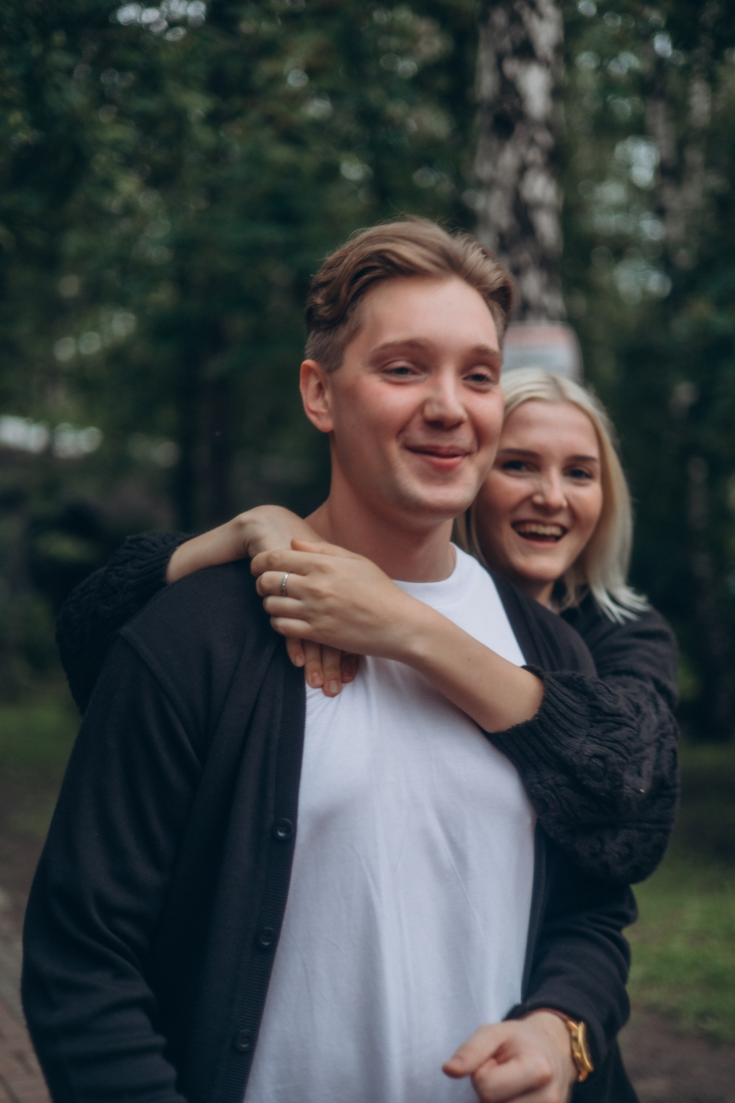 Love Story в парке. Семейный, детский, женский фотограф в Новосибирске Оля Борисова