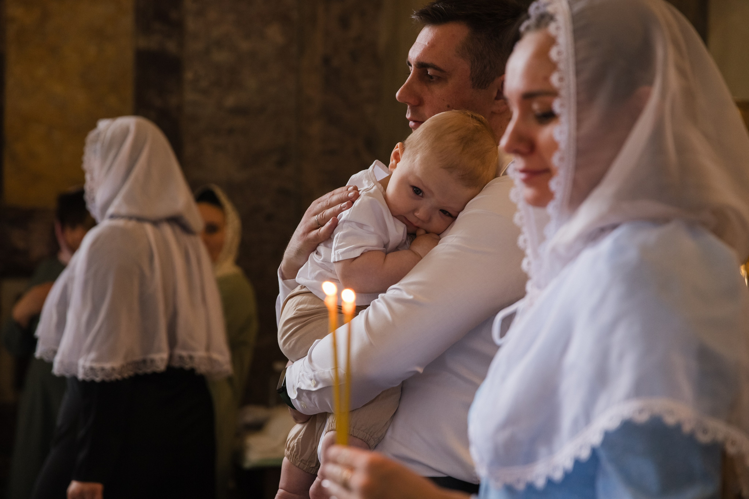 Таинство крещения. Фотограф в спб Александр Потапов
