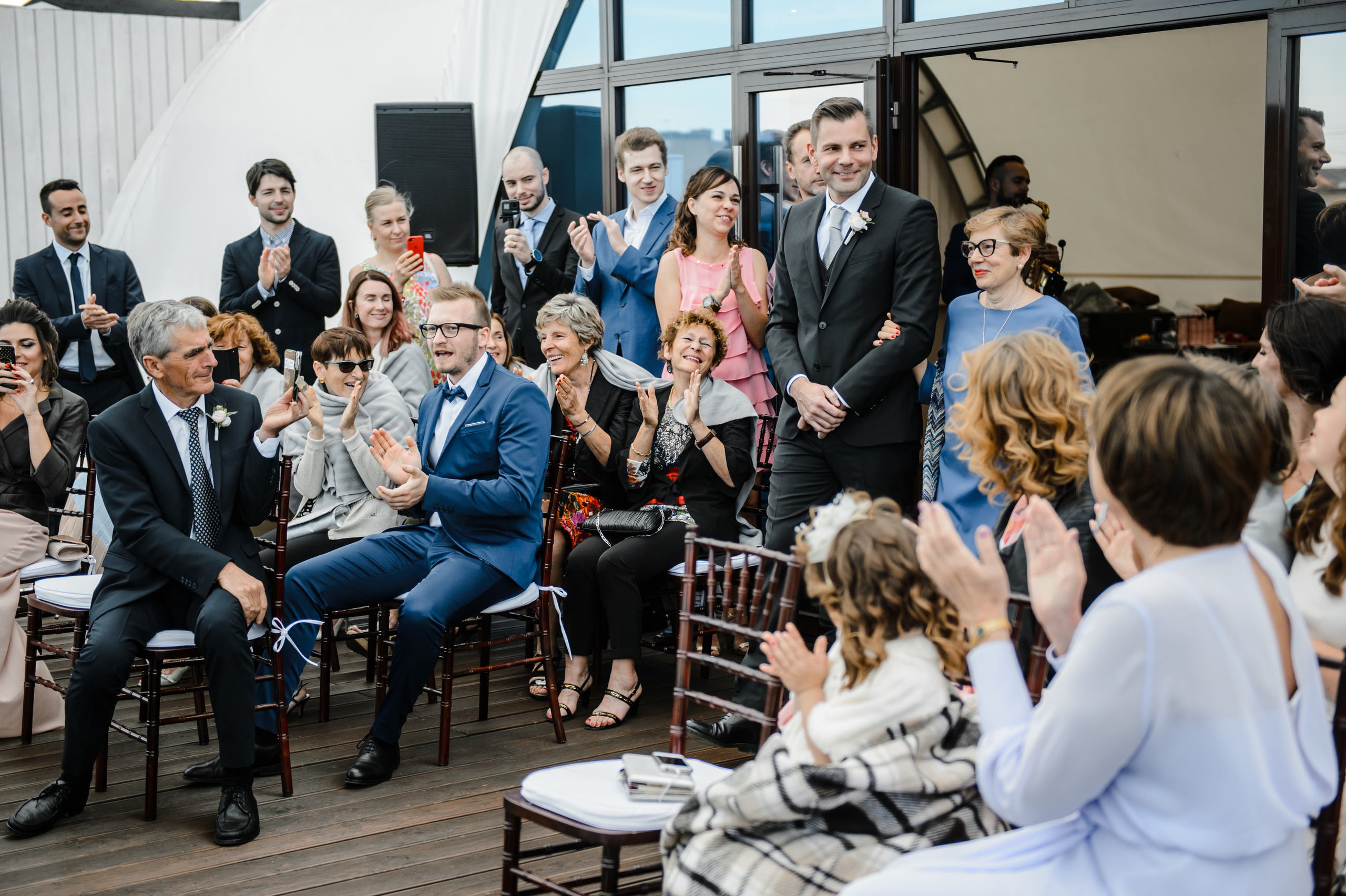 Итальянцы, танцы на крыше и разрезанный галстук | Ксения и Roberto. Свадебный и репортажный фотограф Сергей Чесноков