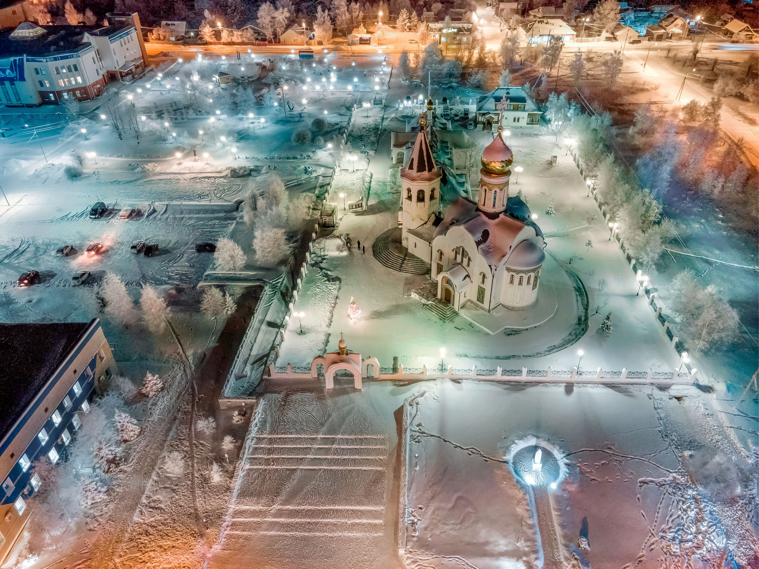 Город с дрона. Фотограф Татьяна Борисова