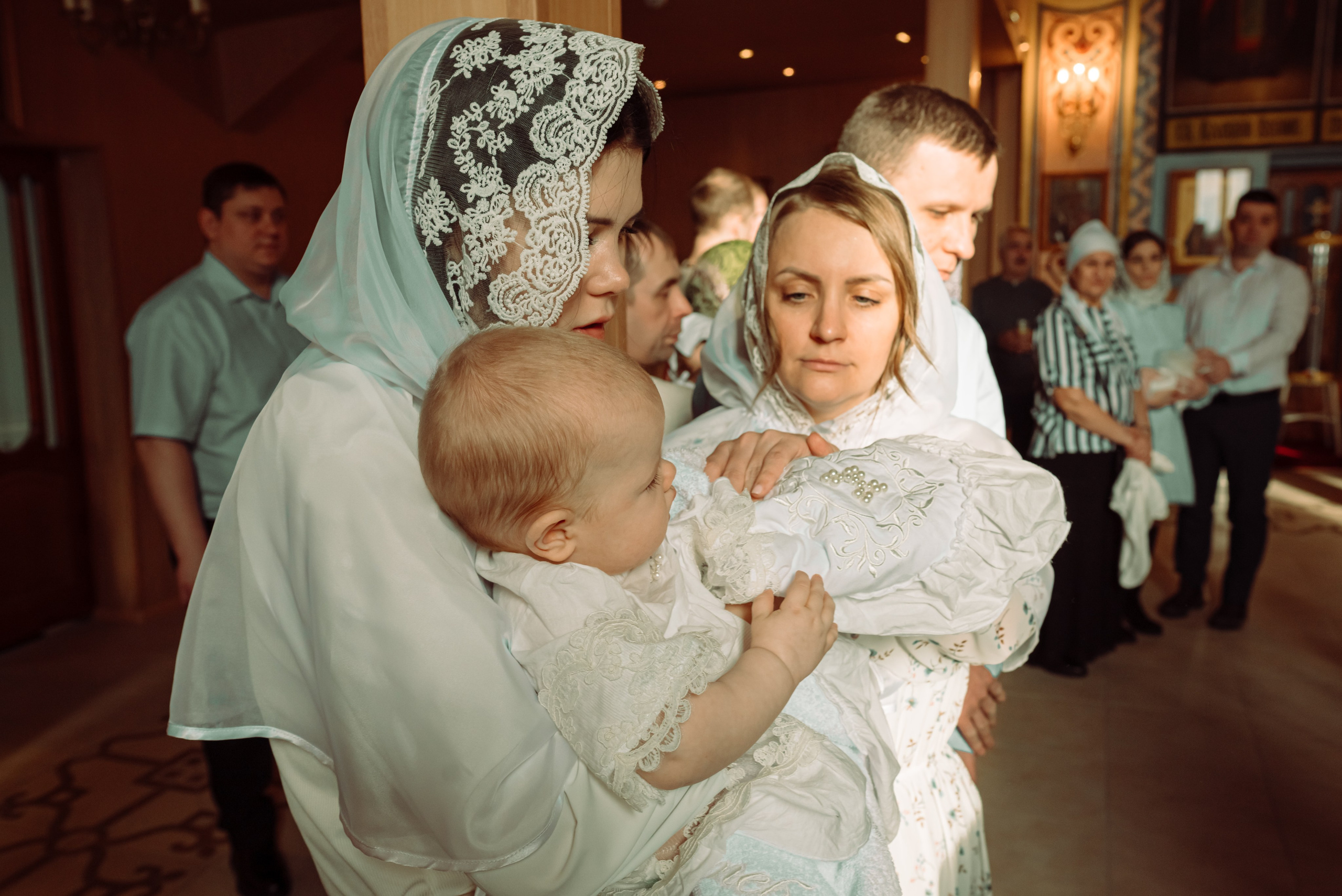 Крещение Амелии. Фотограф новорожденных в Норильске Виктория Шагалиева