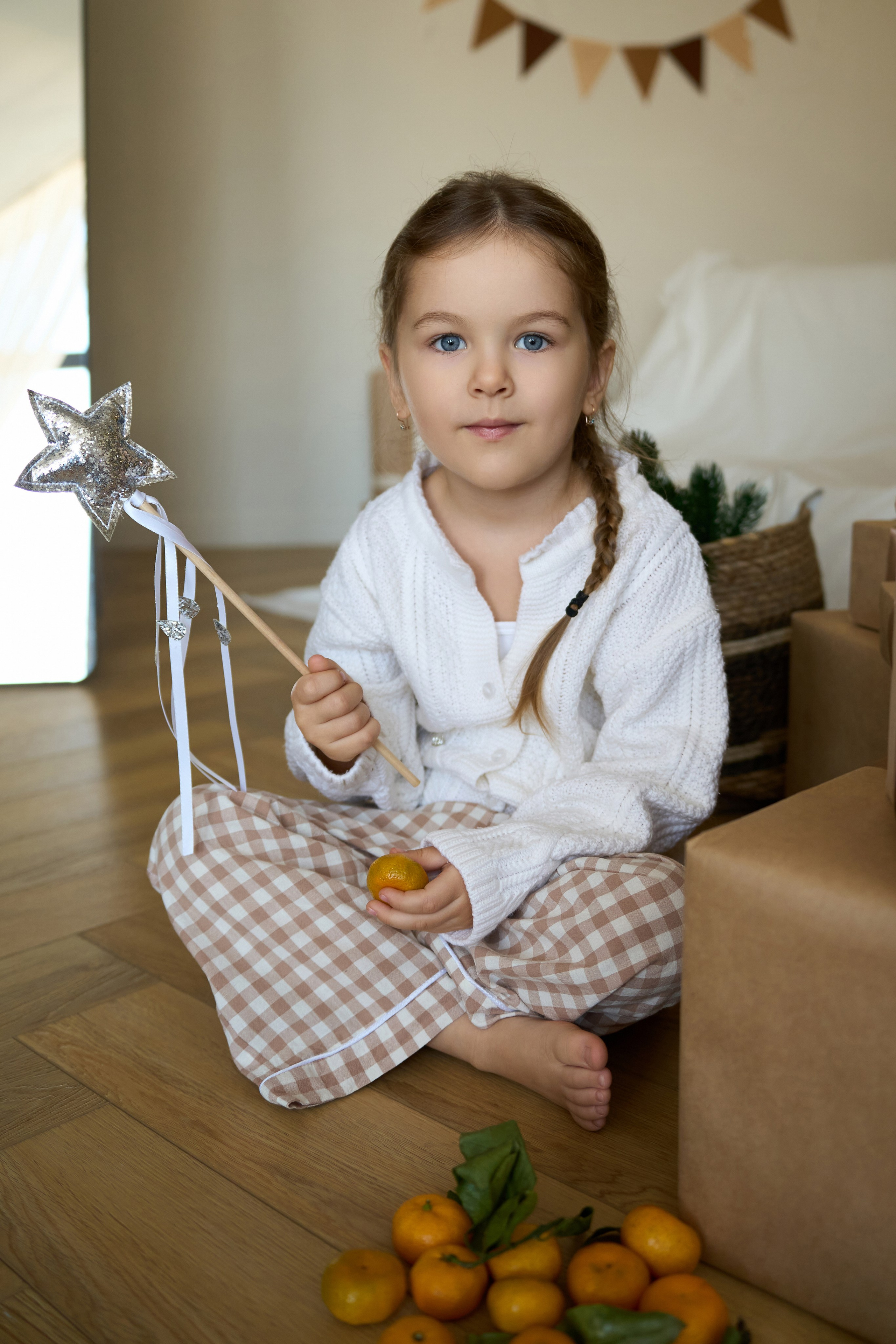 Дина и Есения Новогодняя история. Фотограф из Владивостока Юлия Черепова