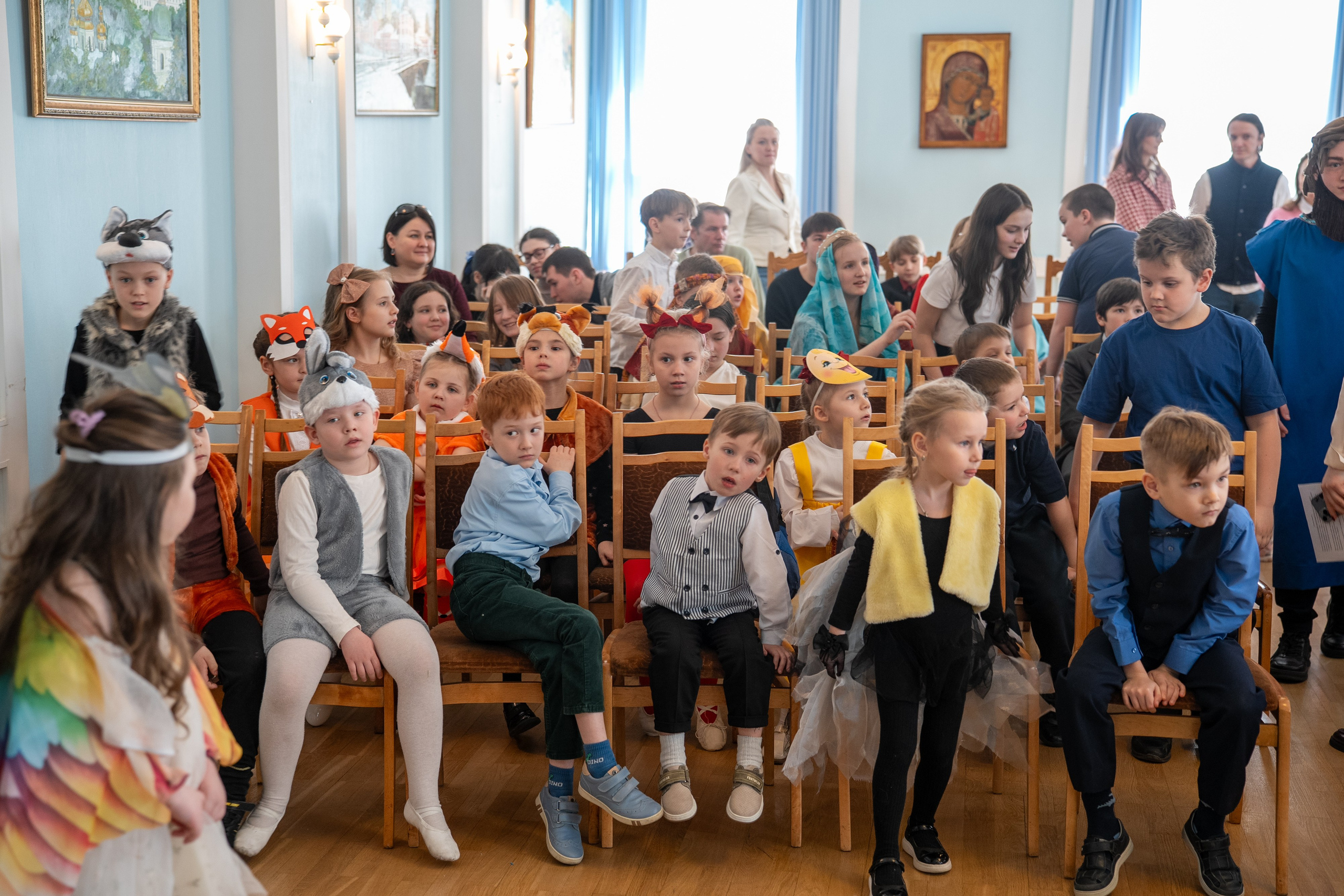 СВЕТЛАЯ ПАСХА В ВОСКРЕСНОЙ ШКОЛЕ. НИКОЛО-БОГОЯВЛЕНСКИЙ МОРСКОЙ СОБОР